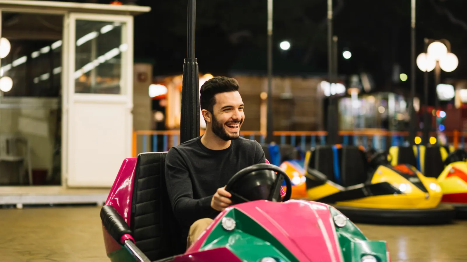 a man sitting in a chair