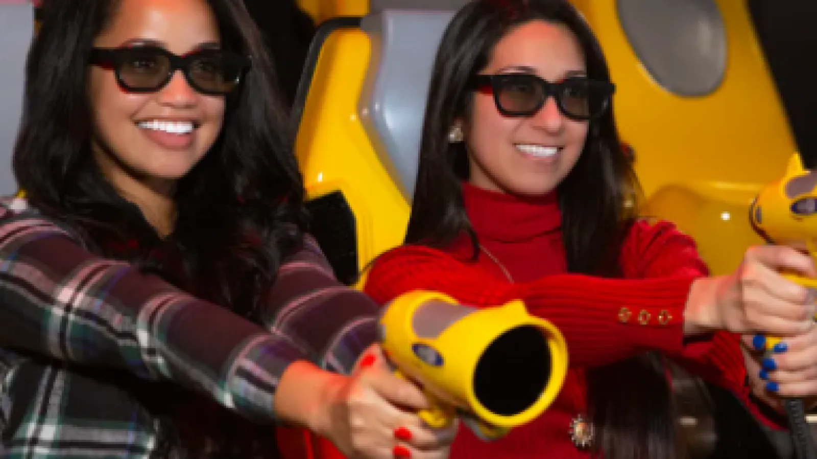 two women wearing sunglasses