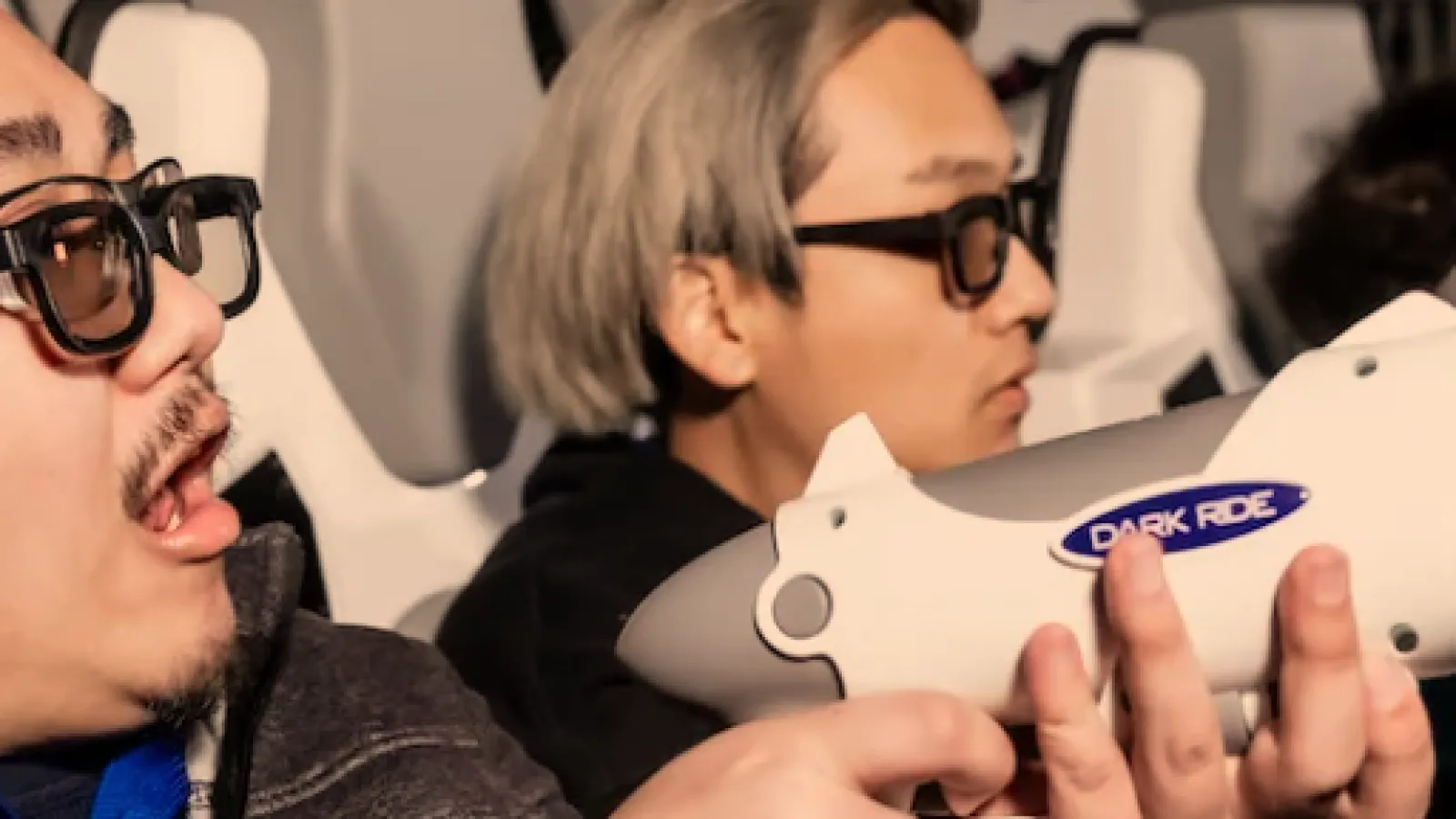 a man and woman in a plane