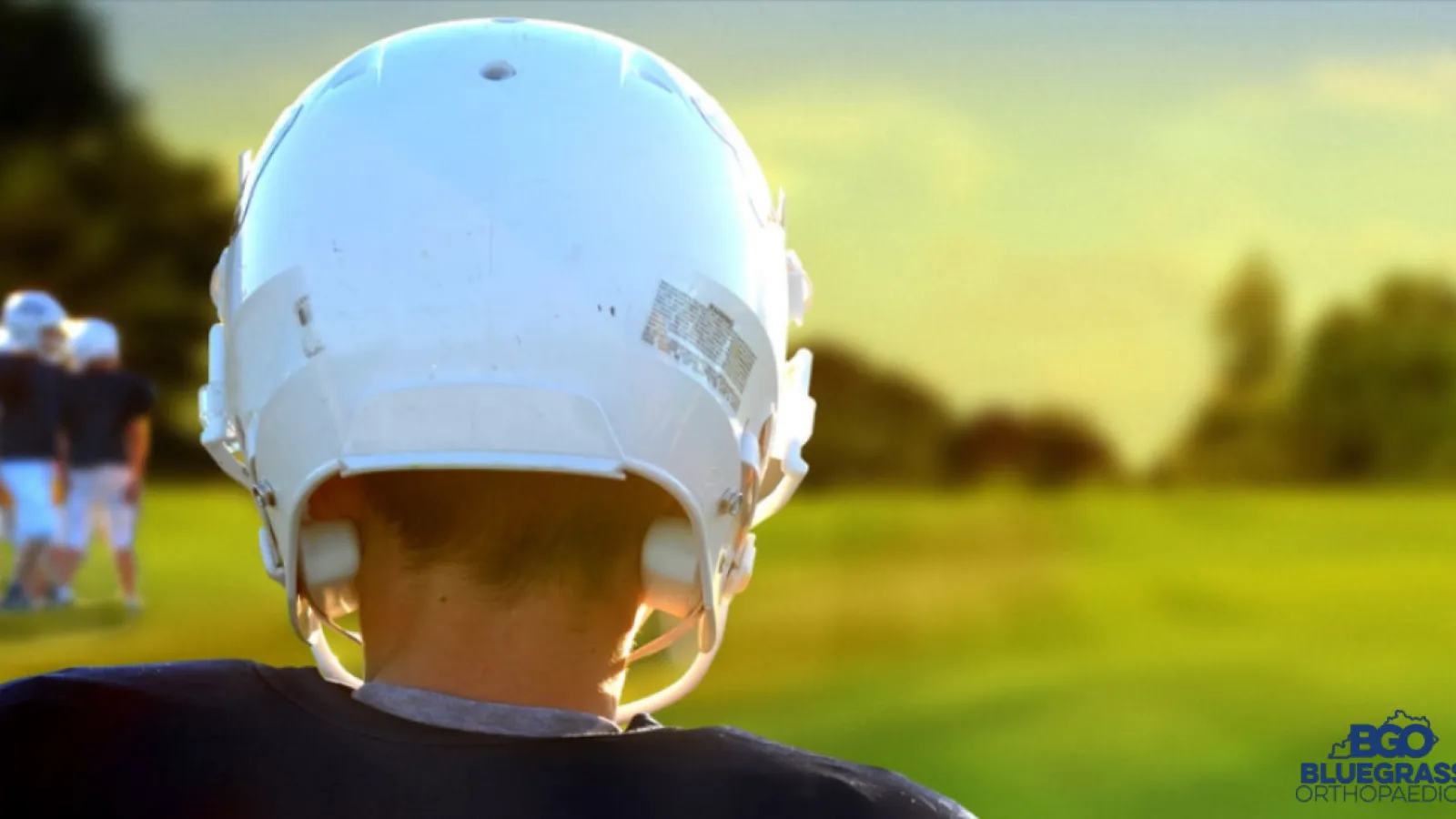 a close up of a person wearing a helmet