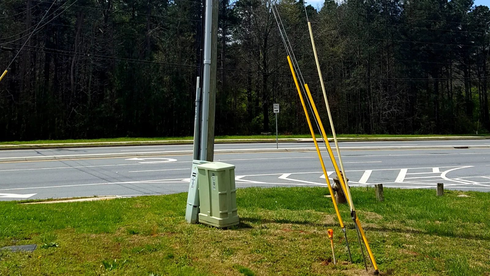 Helical Piles support utility poles