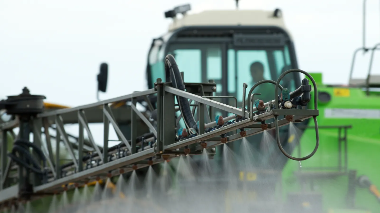 a machine on the field