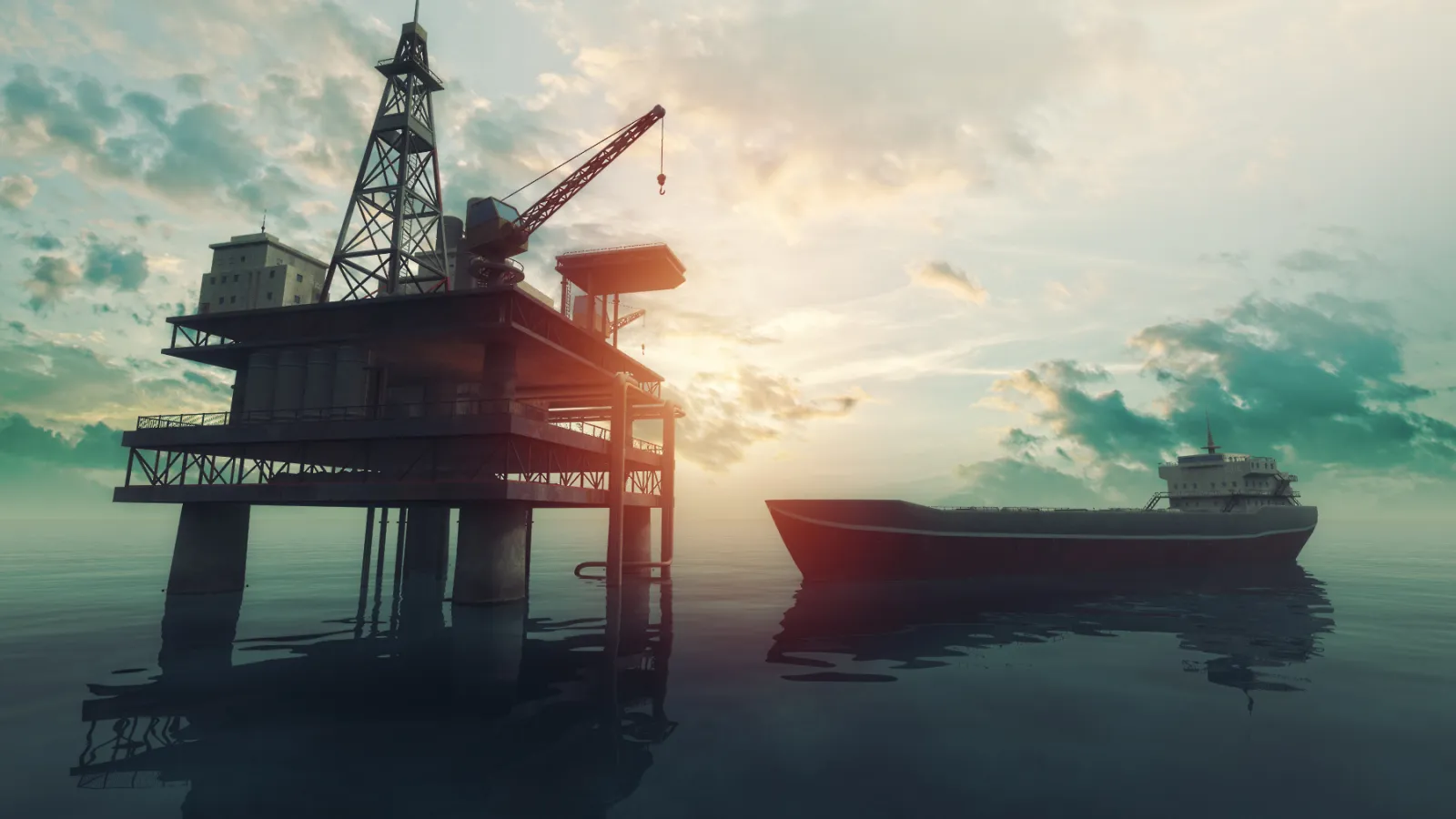 a boat in the water