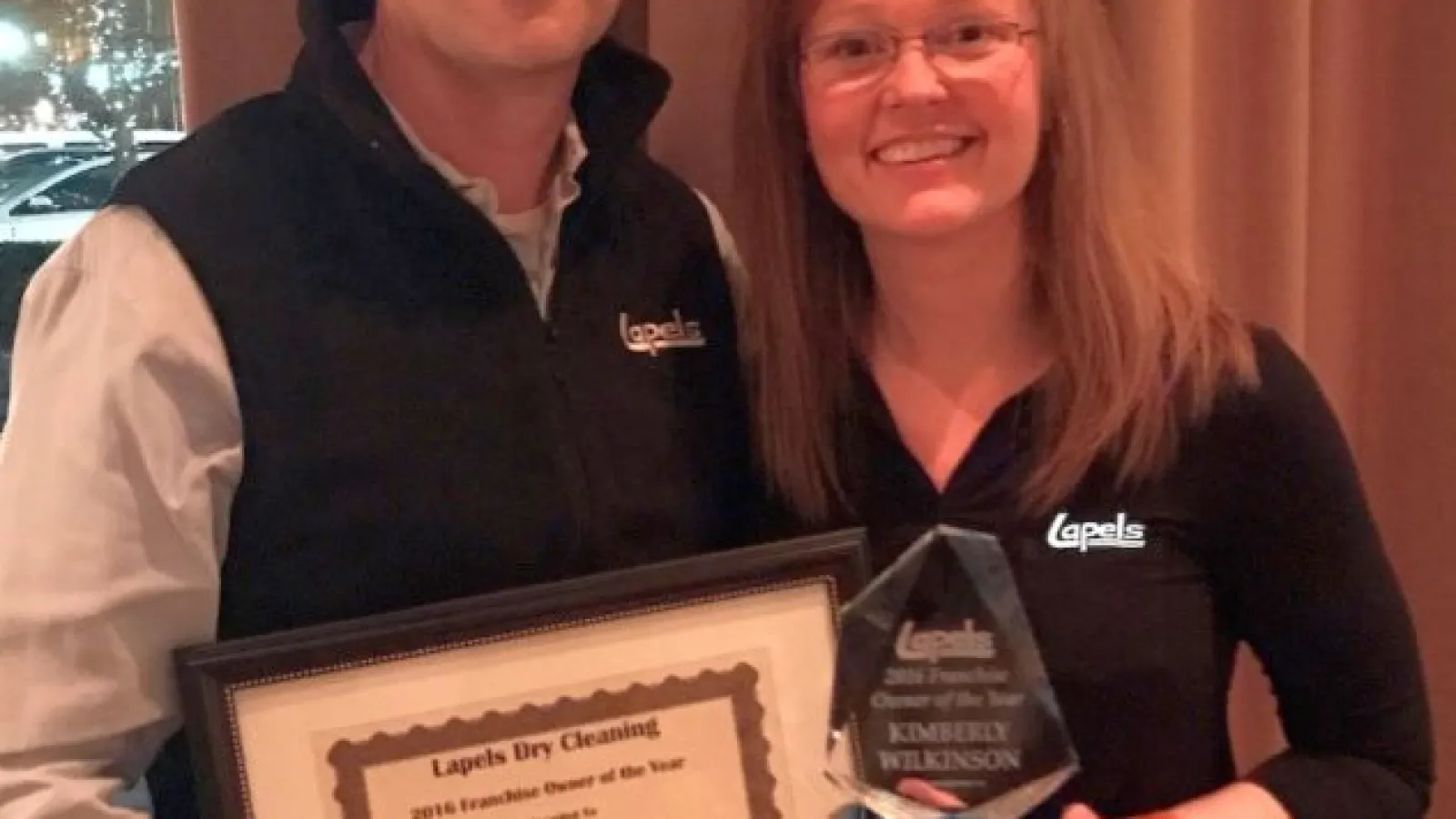 Kimberly Wilkinson named Lapels Dry Cleaning Franchise Owner of the Year