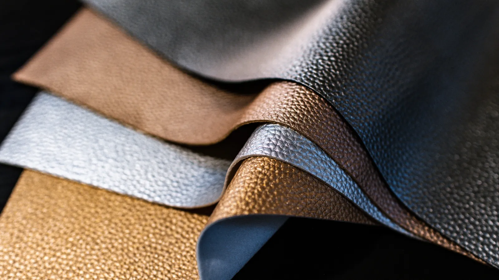 close up of leather
