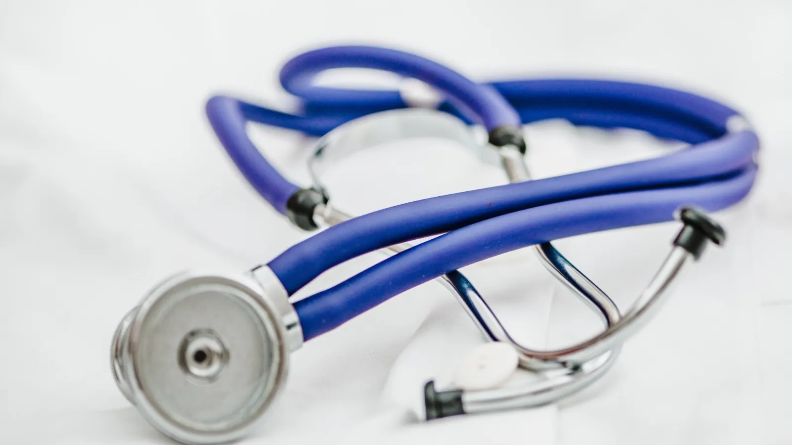 a pair of blue glasses