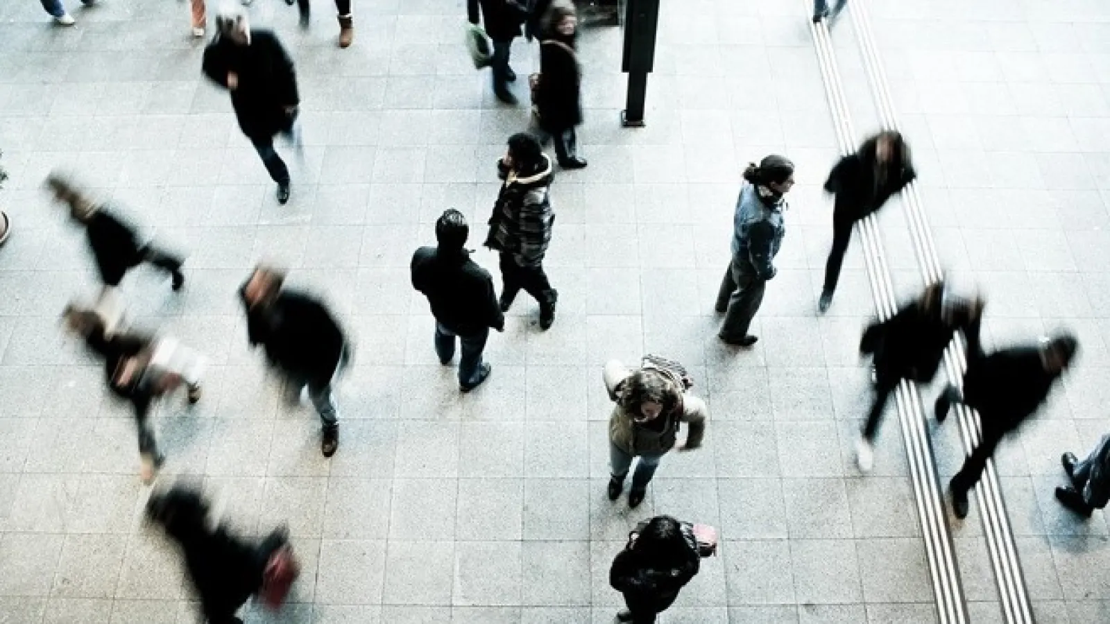 a group of people in a circle