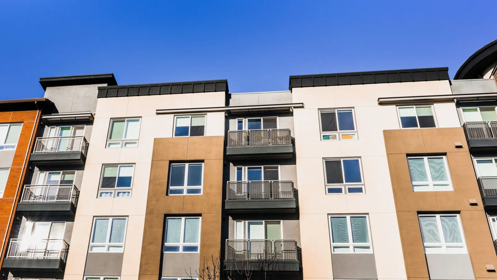 a building with balconies