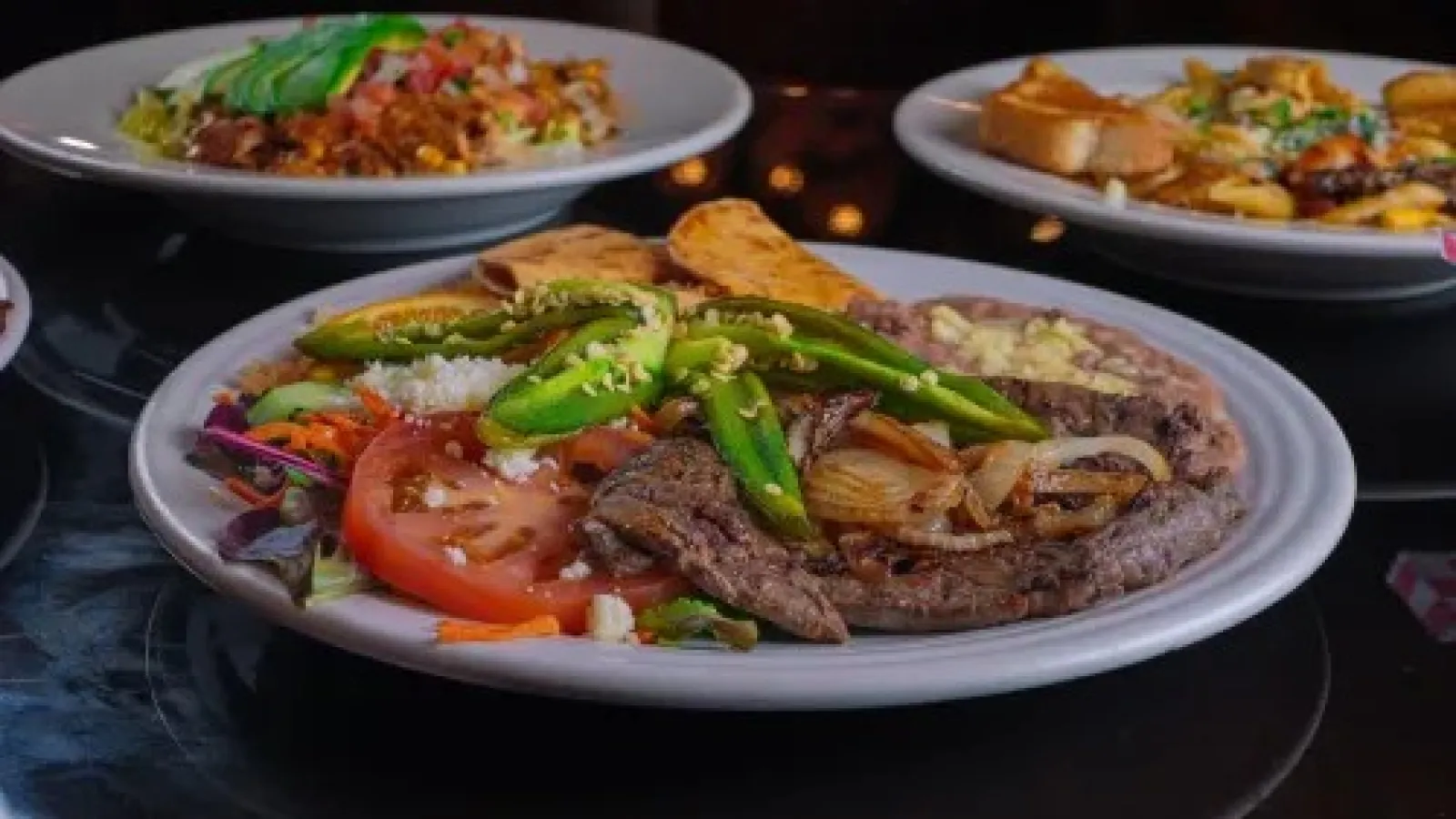 a plate of food