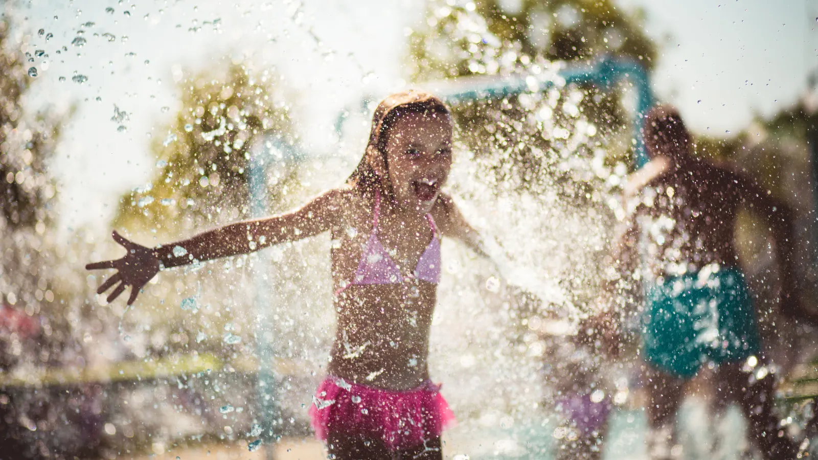 a person in a bathing suit