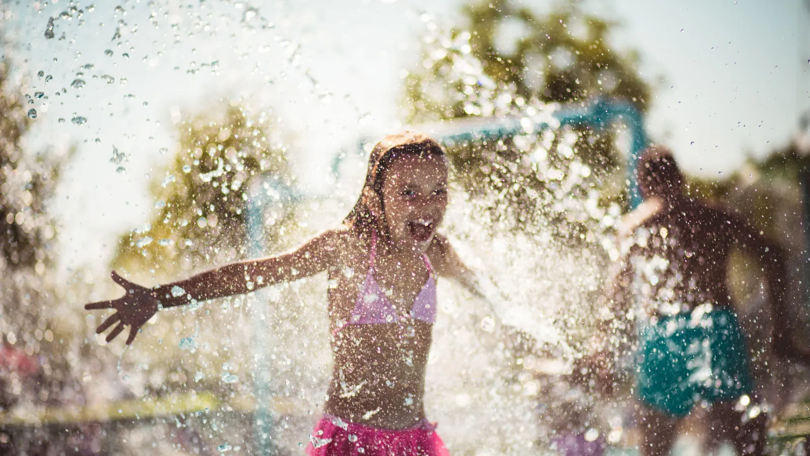 a person in a bathing suit