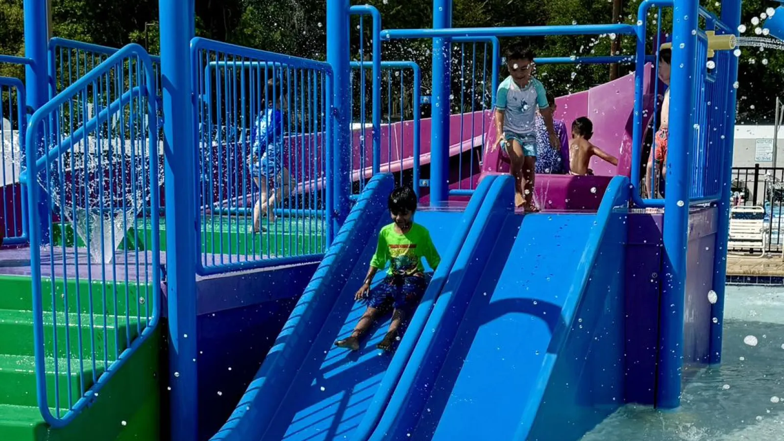 kids on a playground