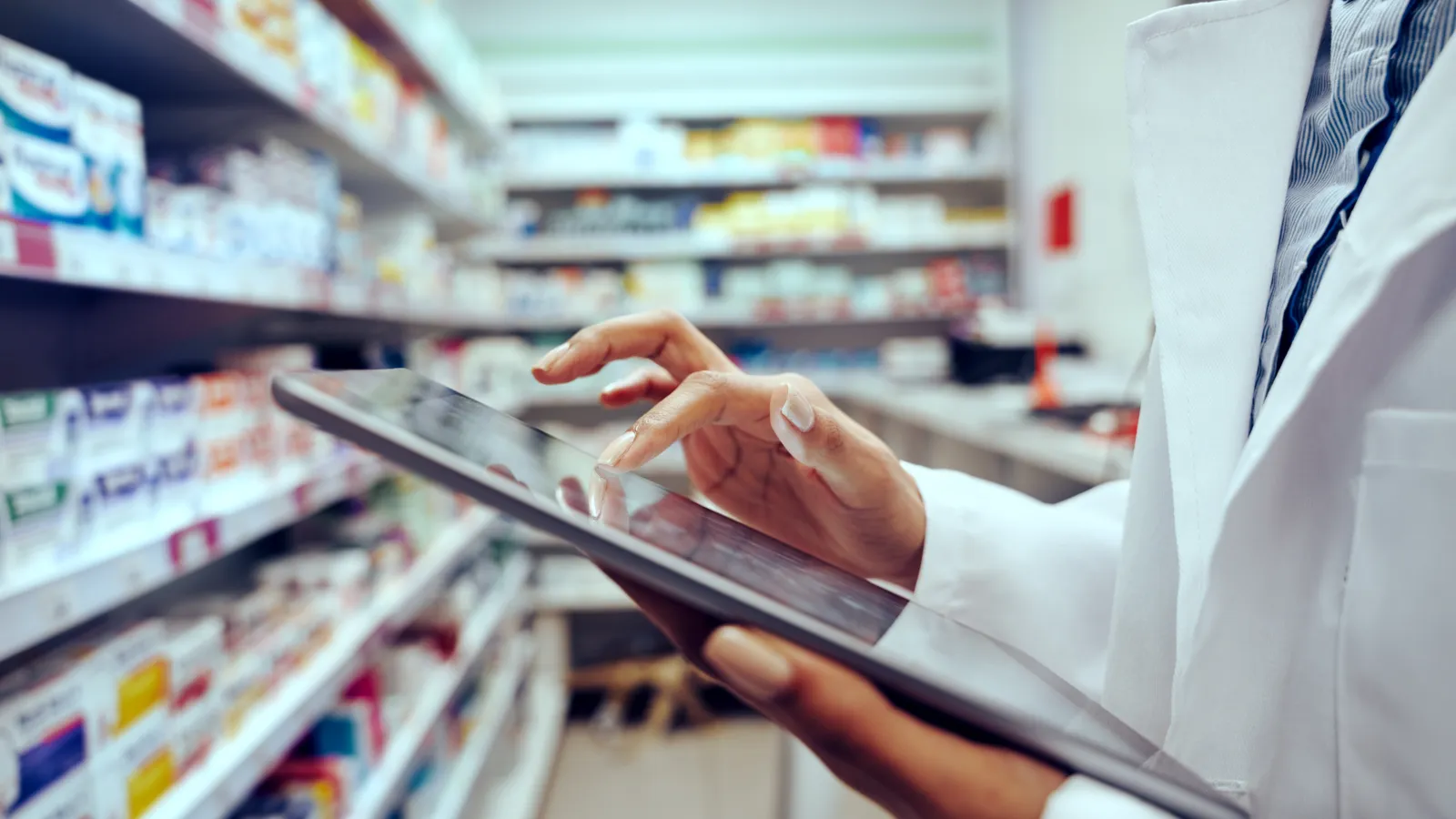 a person holding a tablet