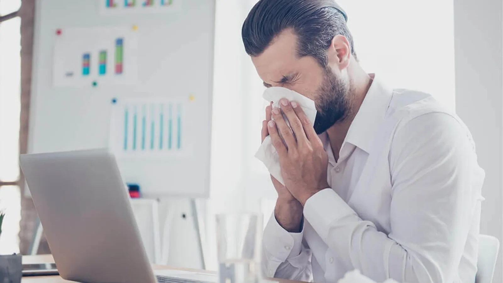 The Link Between Neglected Commercial HVAC and Allergies Means More Sick Days & Productivity Loss