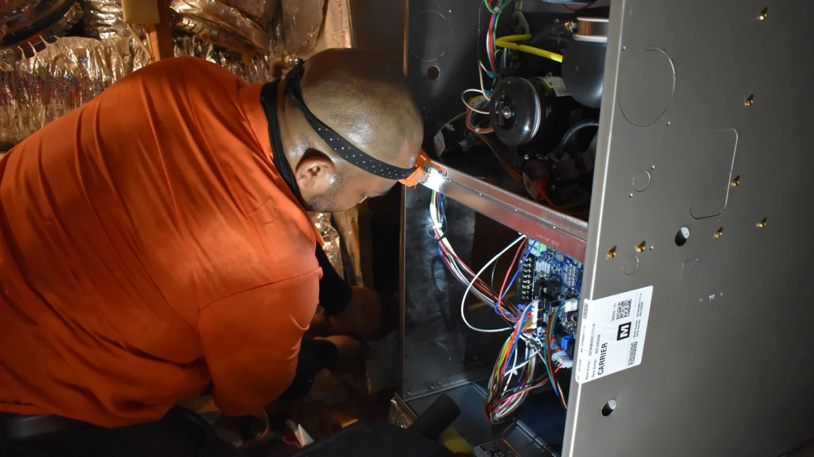 Estes Services Technician, Installing a new heater in my attic