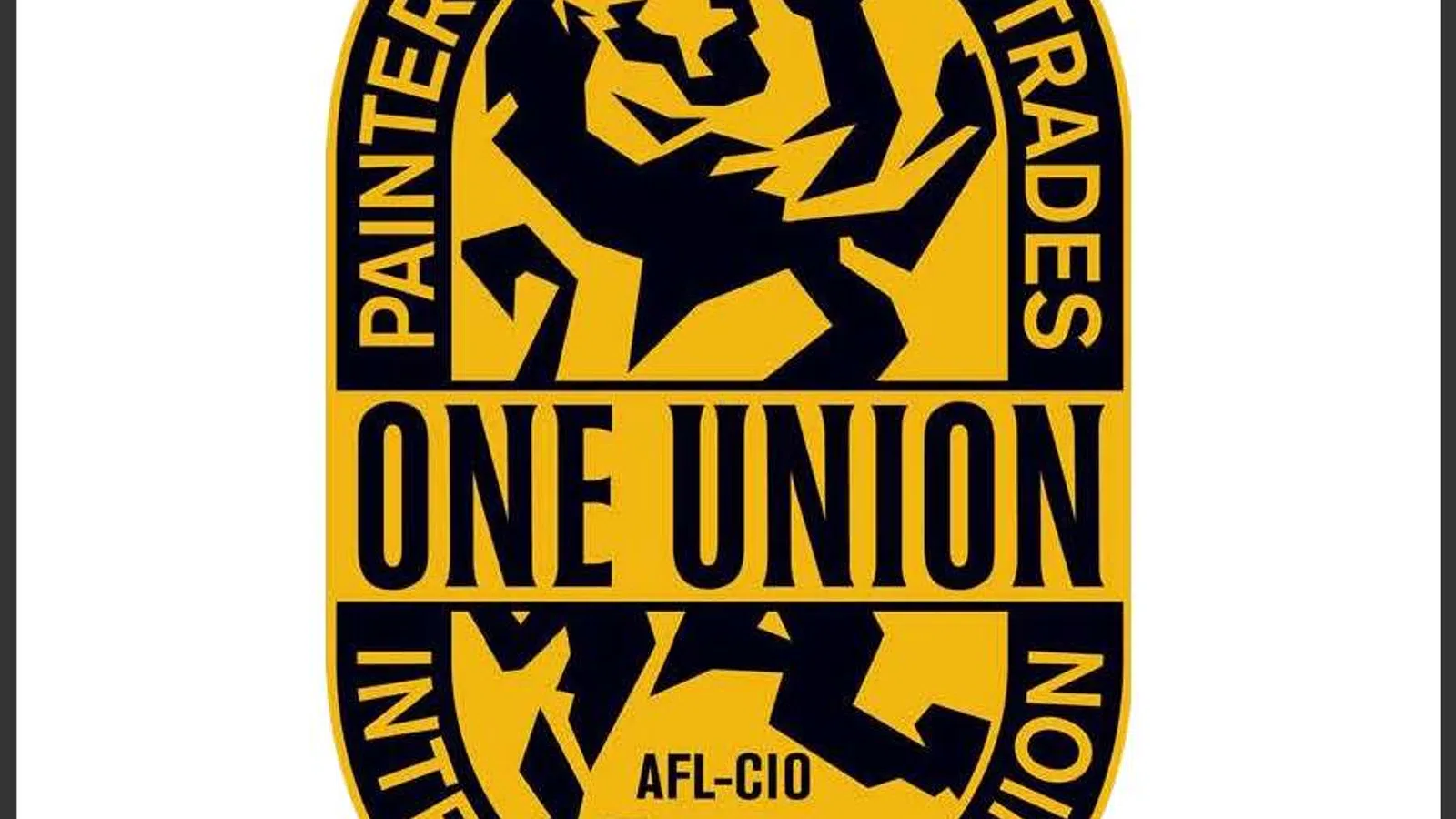 Logo of the United Union of Roofers, Waterproofers & Allied Workers with a strong worker and American flag background.