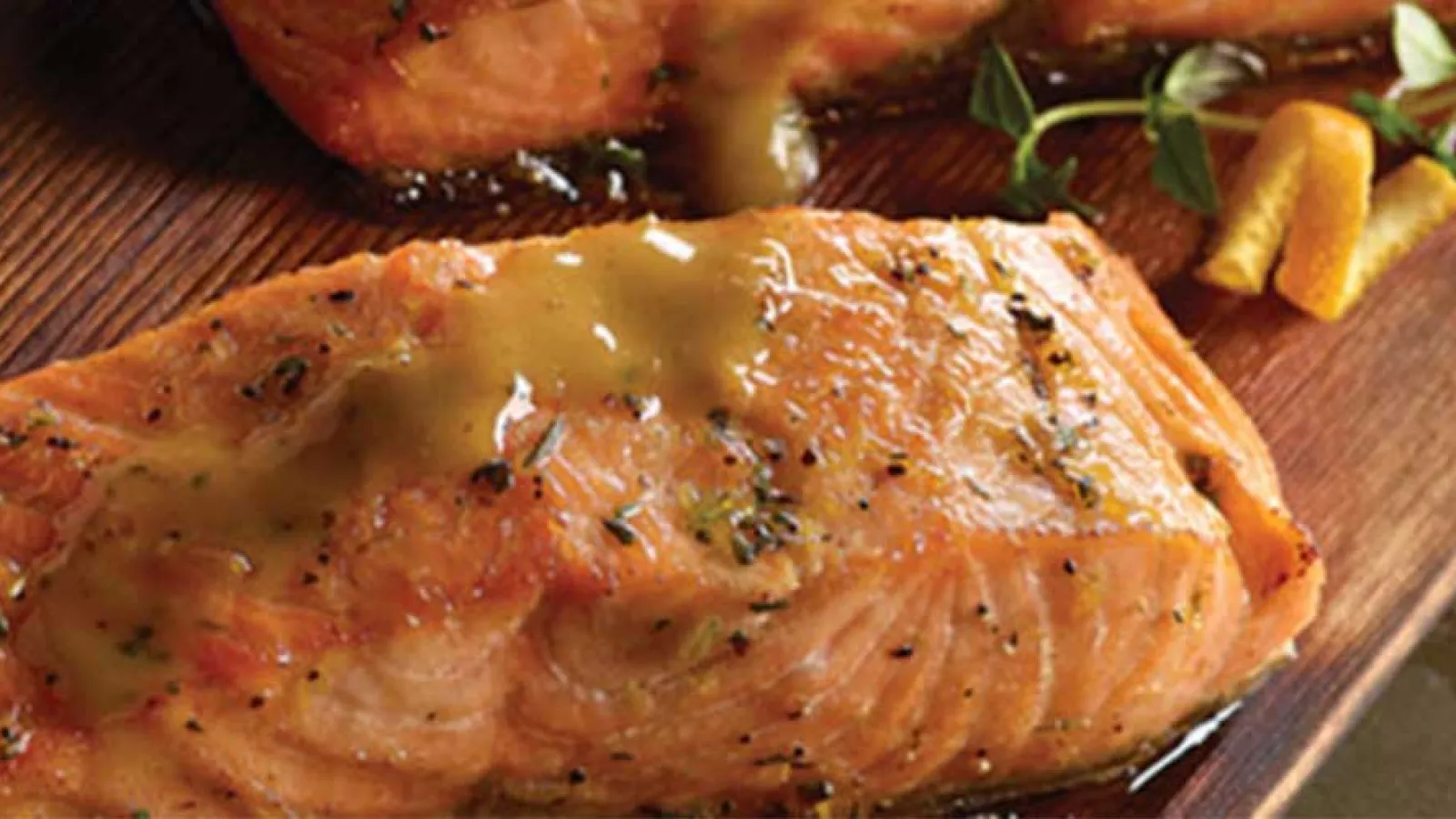 Cedar Planked Salmon with Honey Glaze Spa Company