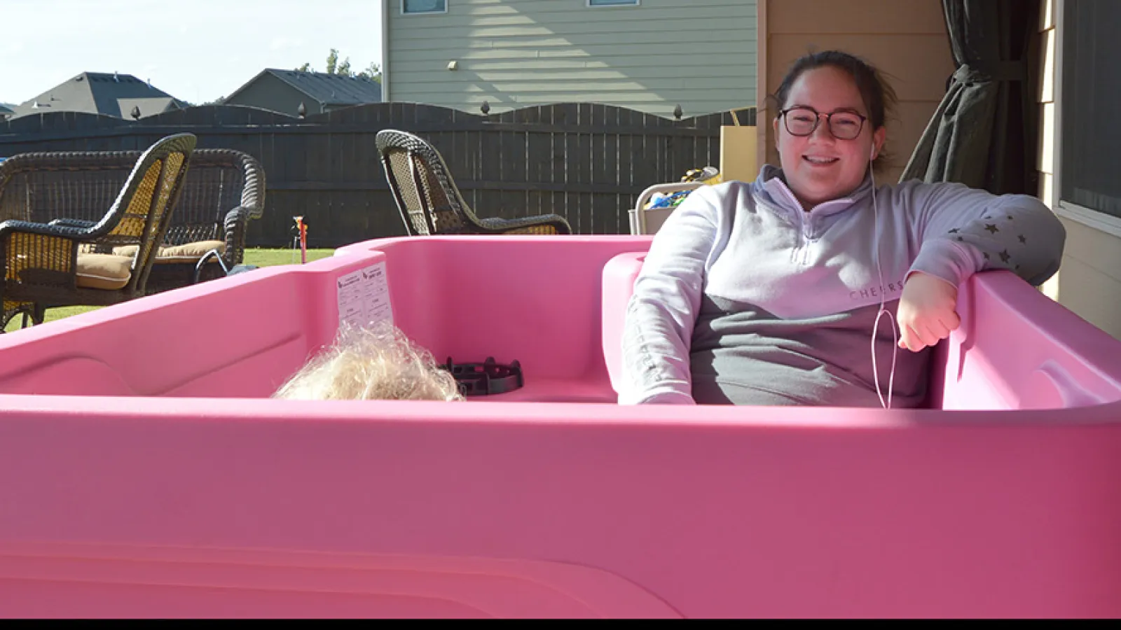 Tori Mendelsohn Named Hot Tub for a Frontline Worker Recipient