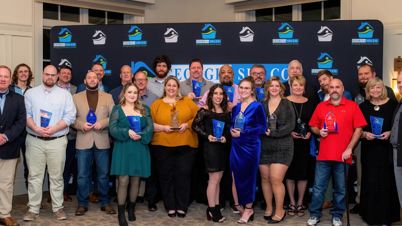 Georgia Spa Company 2022 Staff Award Winners