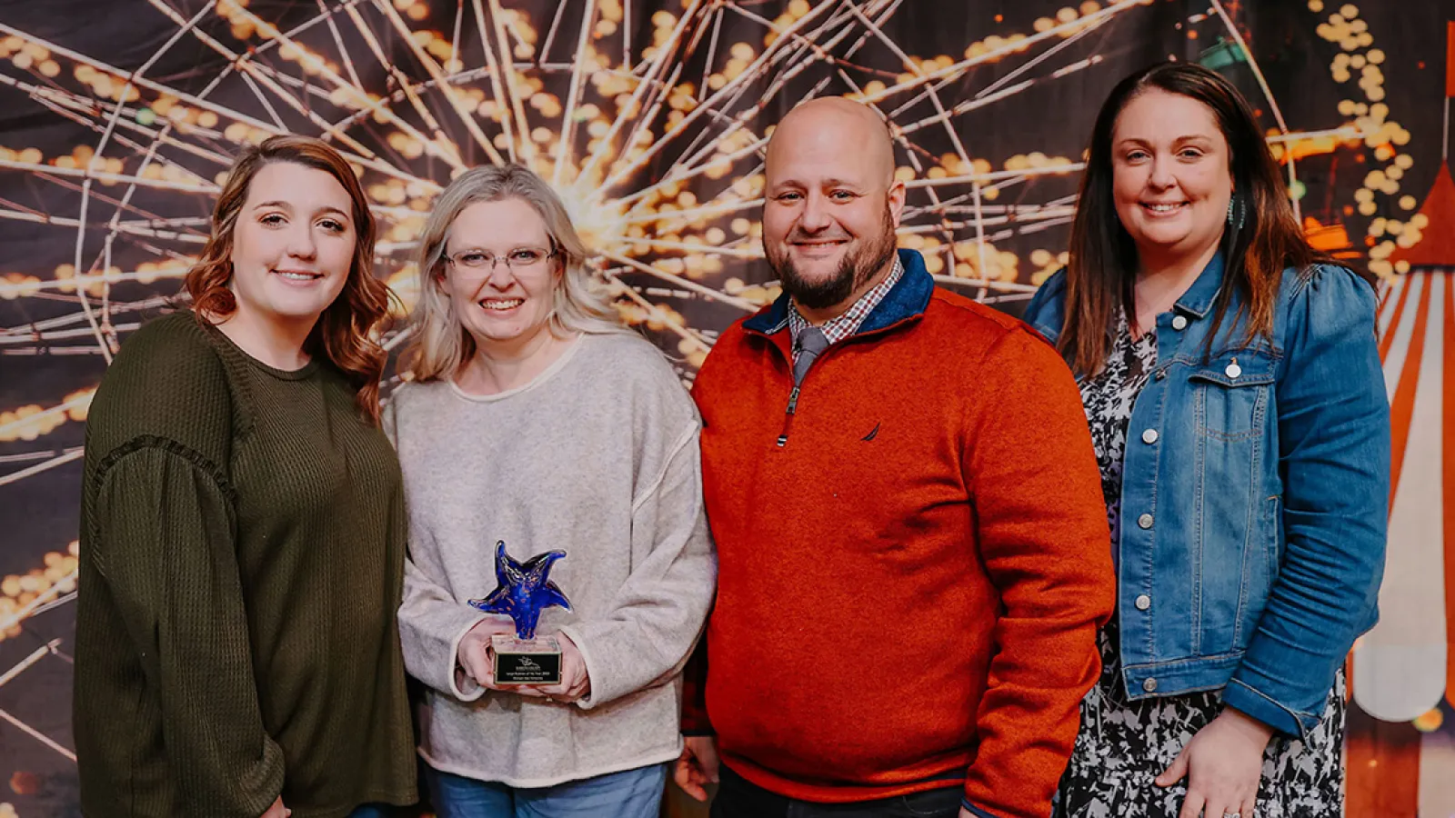 Georgia Spa Accepts Barrow Chamber Large Business of Year Award