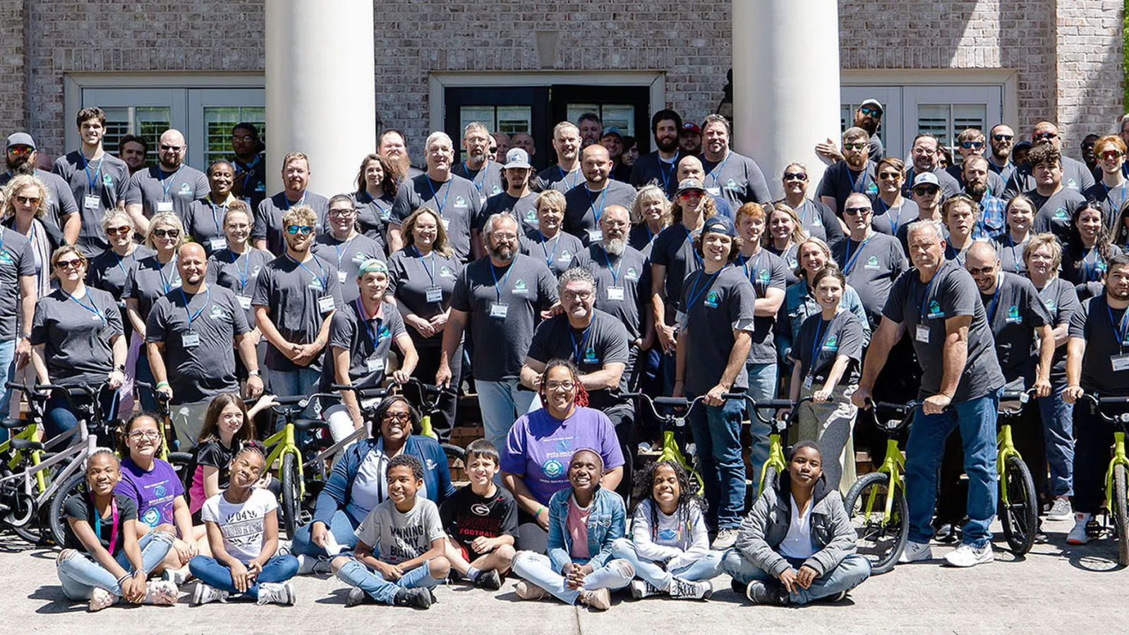 Georgia Spa Bike Build Group Photo