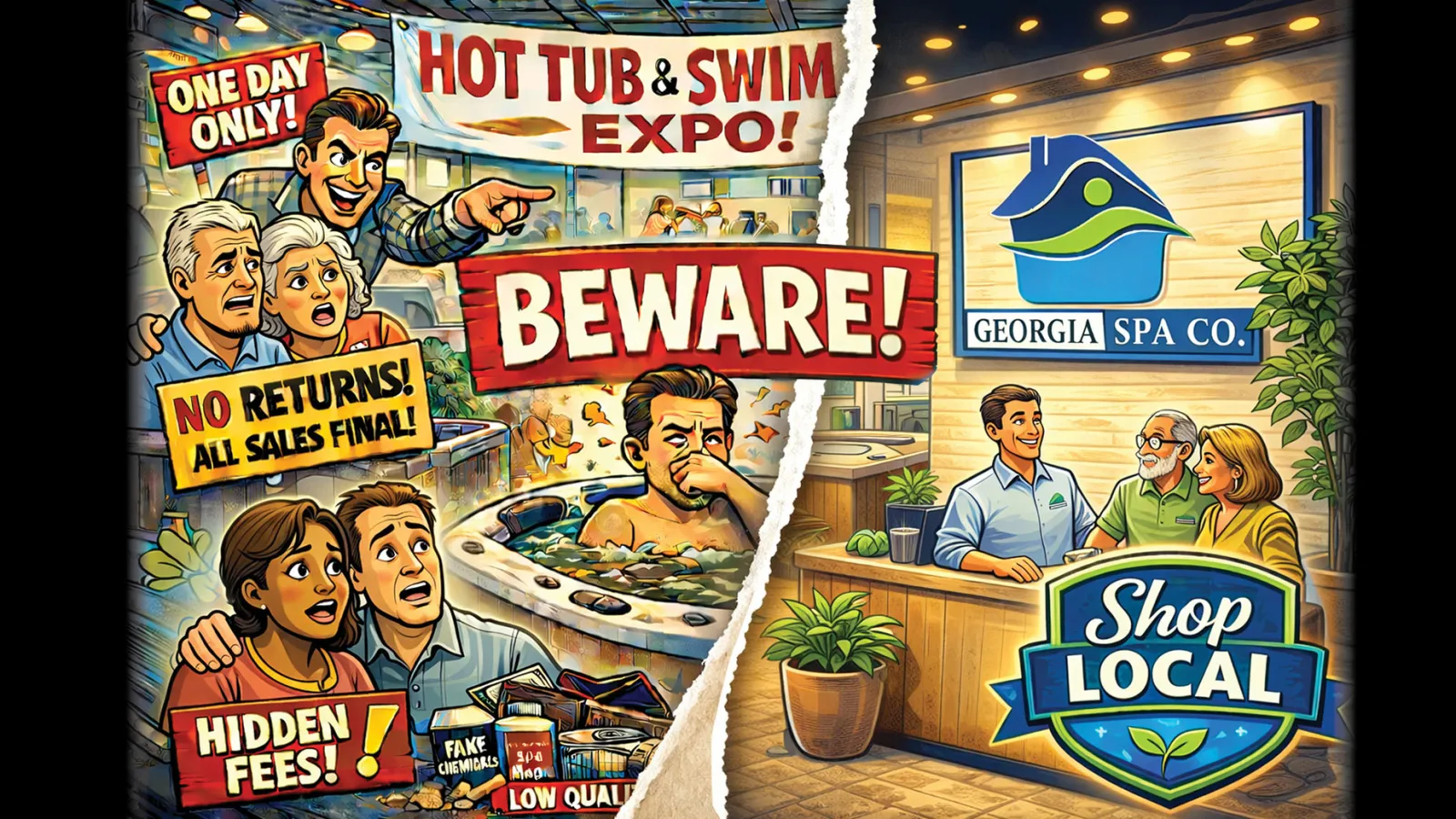 Avoid Traveling Hot Tub & Swim Spa Expo Shows