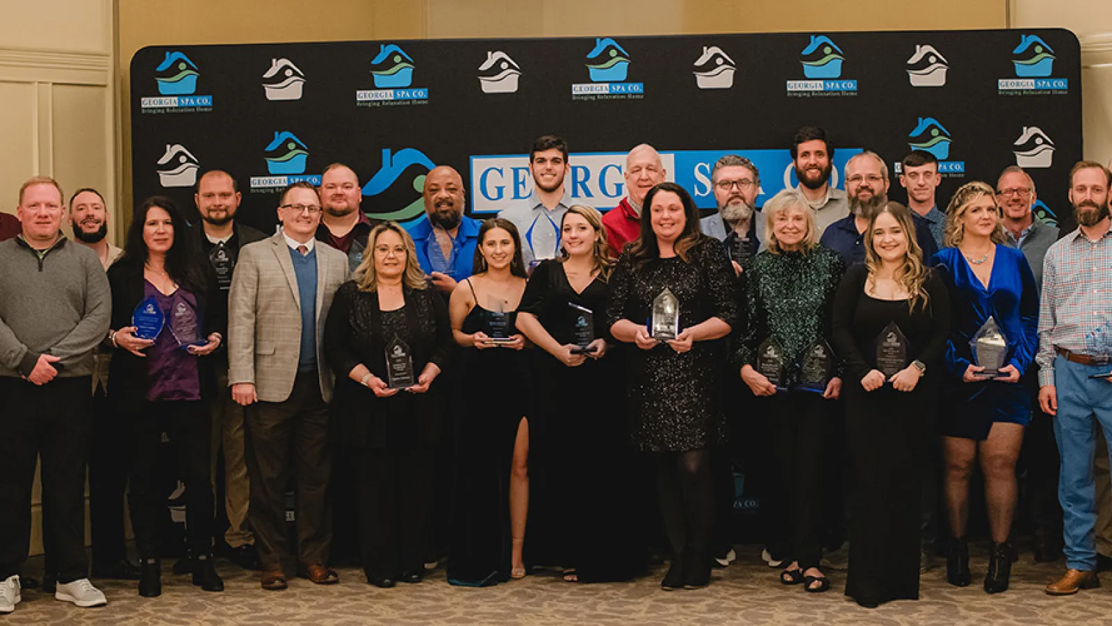 Georgia Spa Company 2023 Staff Award Winners