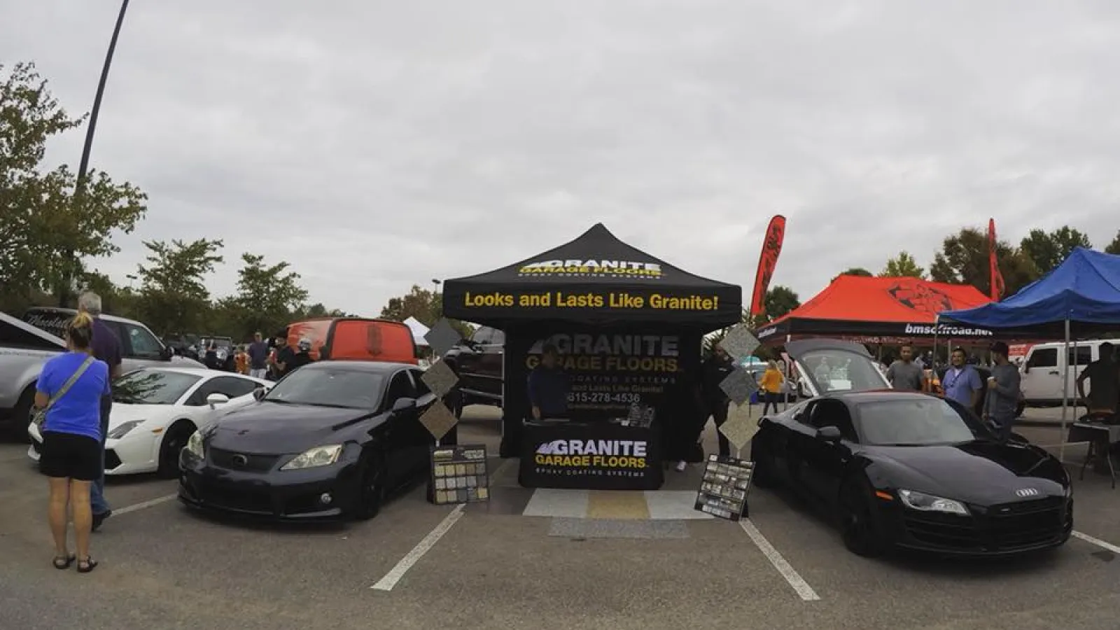 Granite Garage Floors Car show Nashville