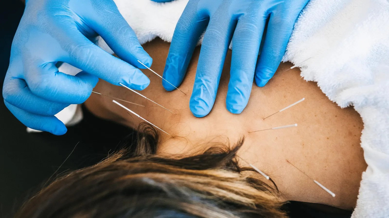 a person receiving an injection