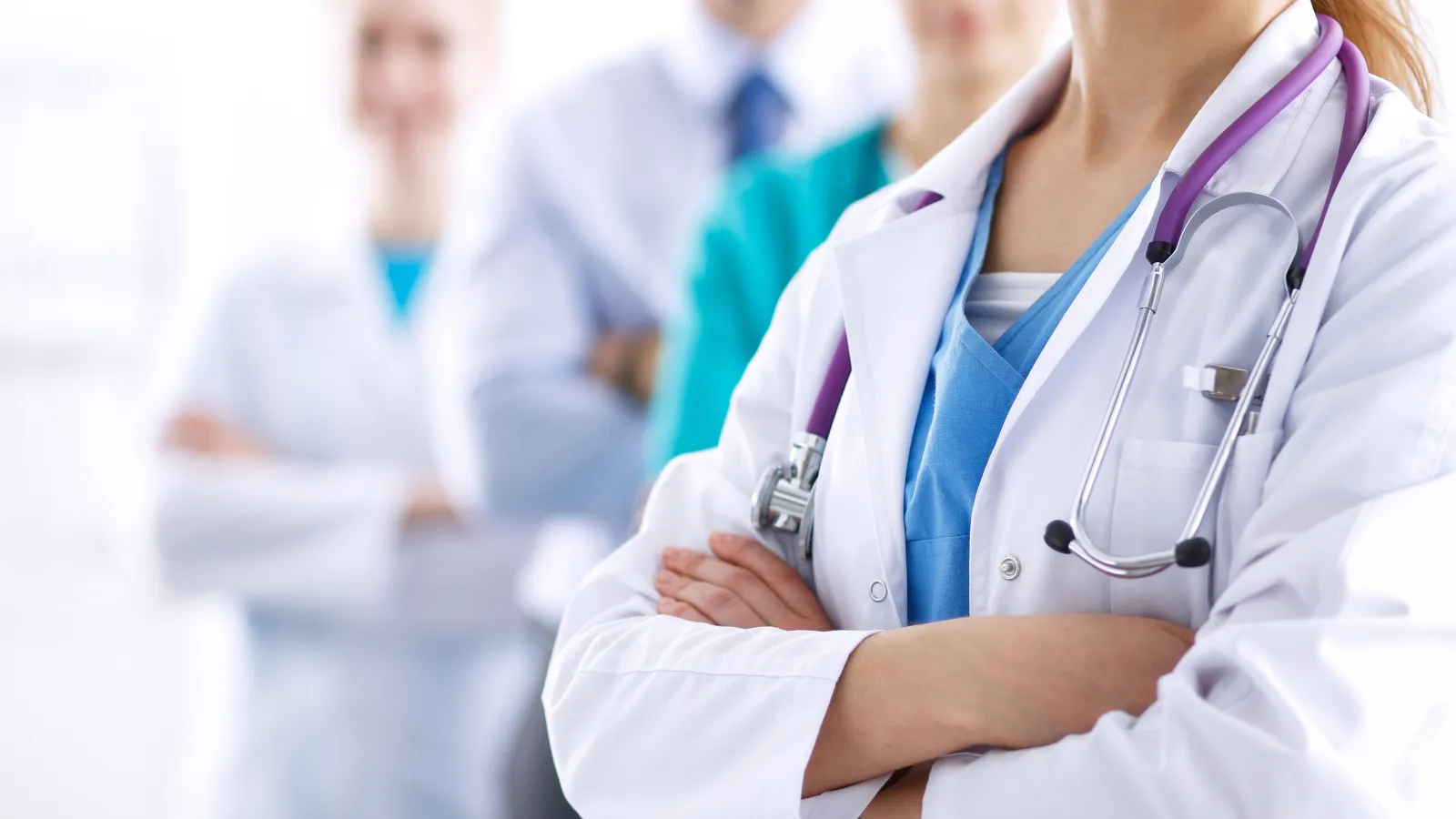 a doctor holding a stethoscope
