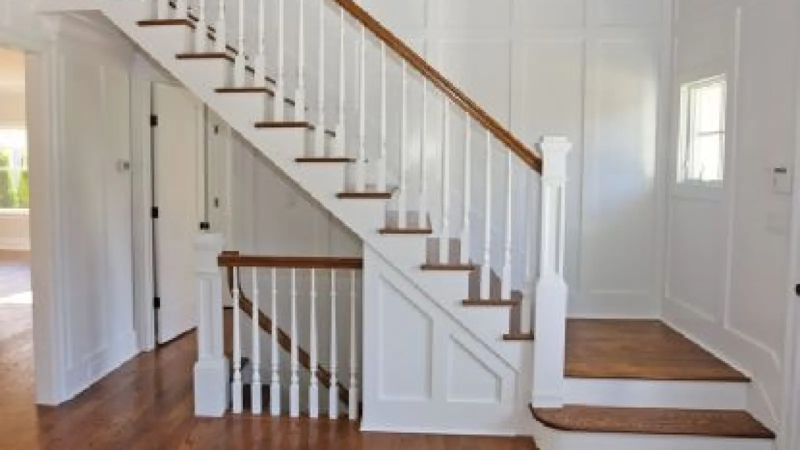 a staircase in a house