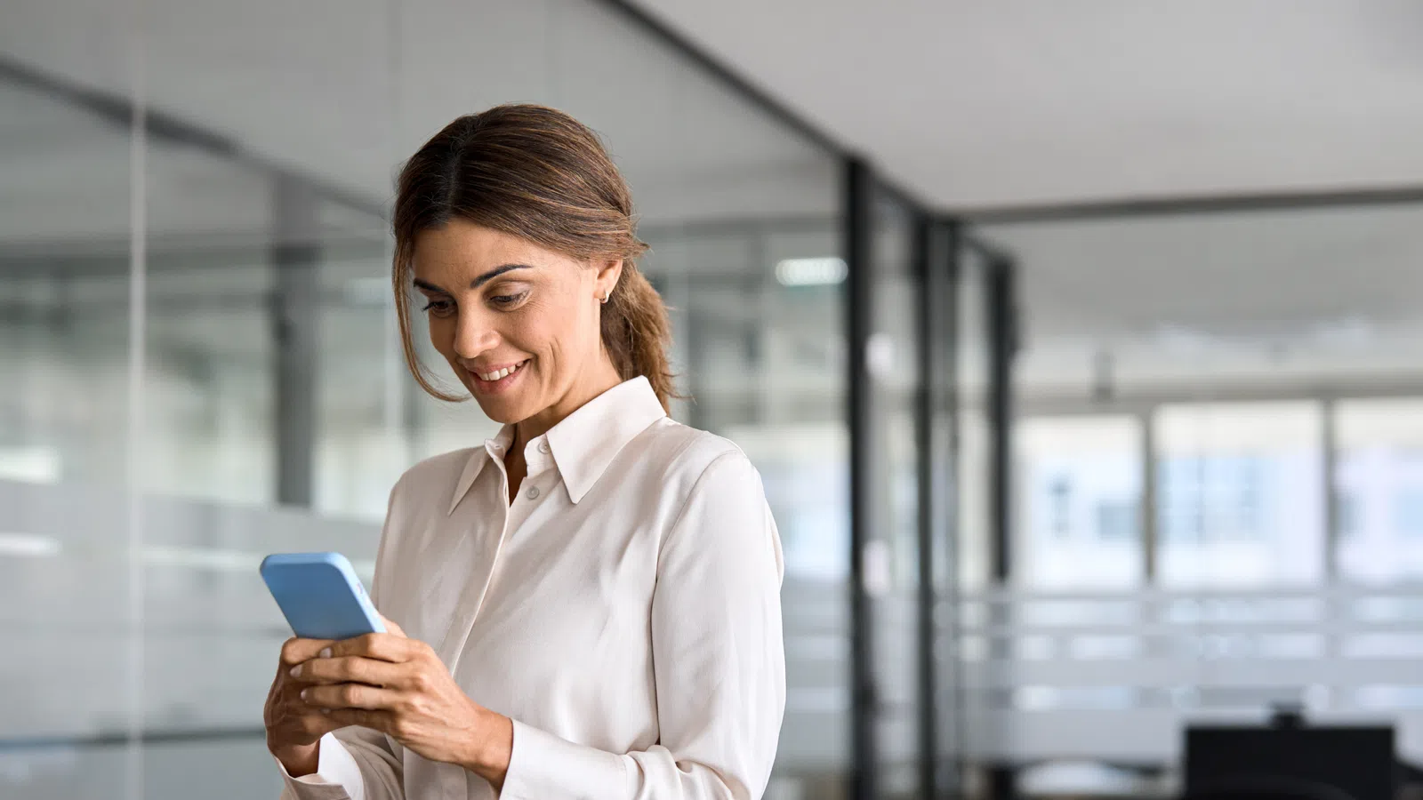 a person holding a tablet