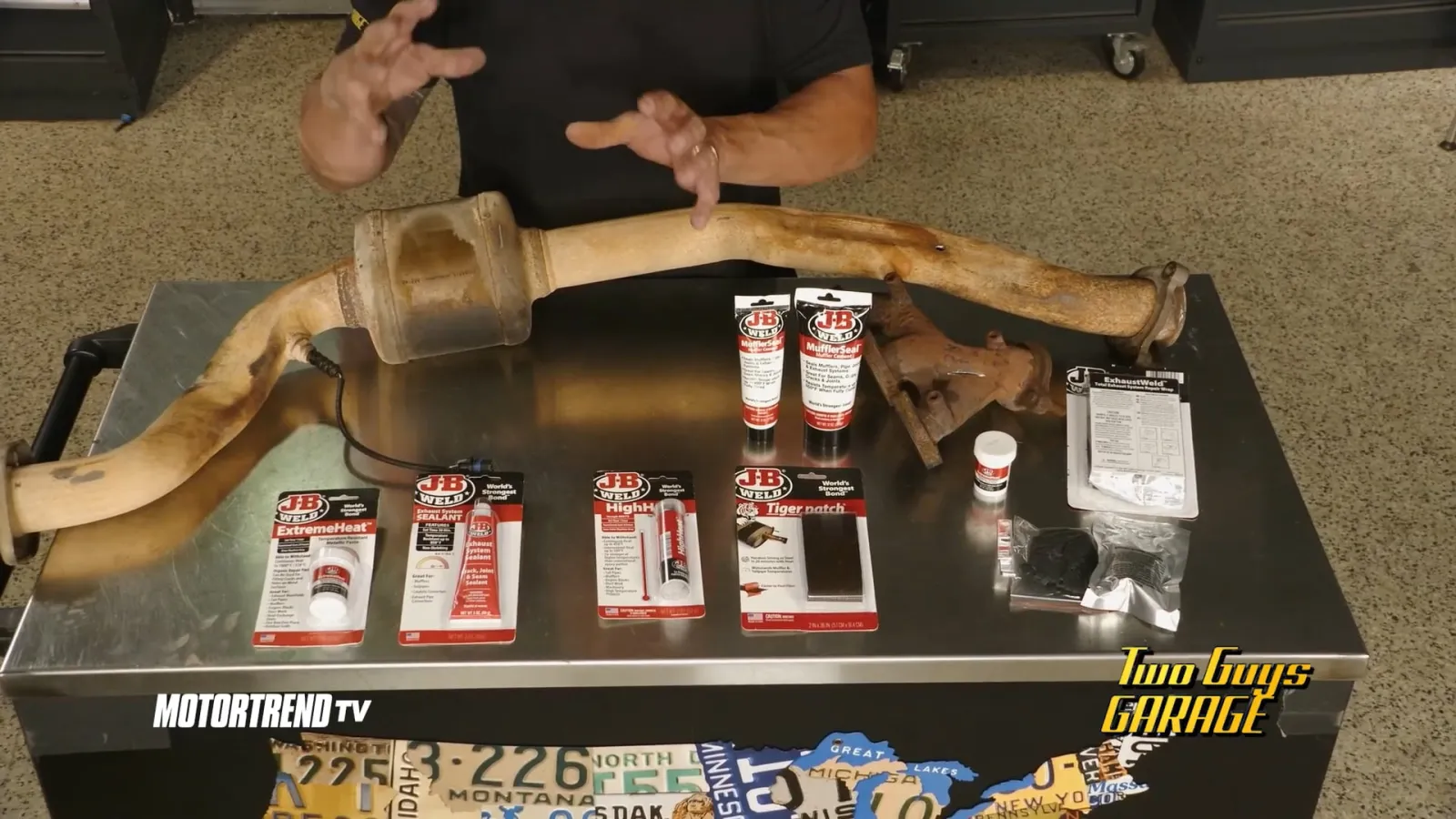 Two Guys Garage ep 2312: J-B Weld Exhaust Products Tech Tip