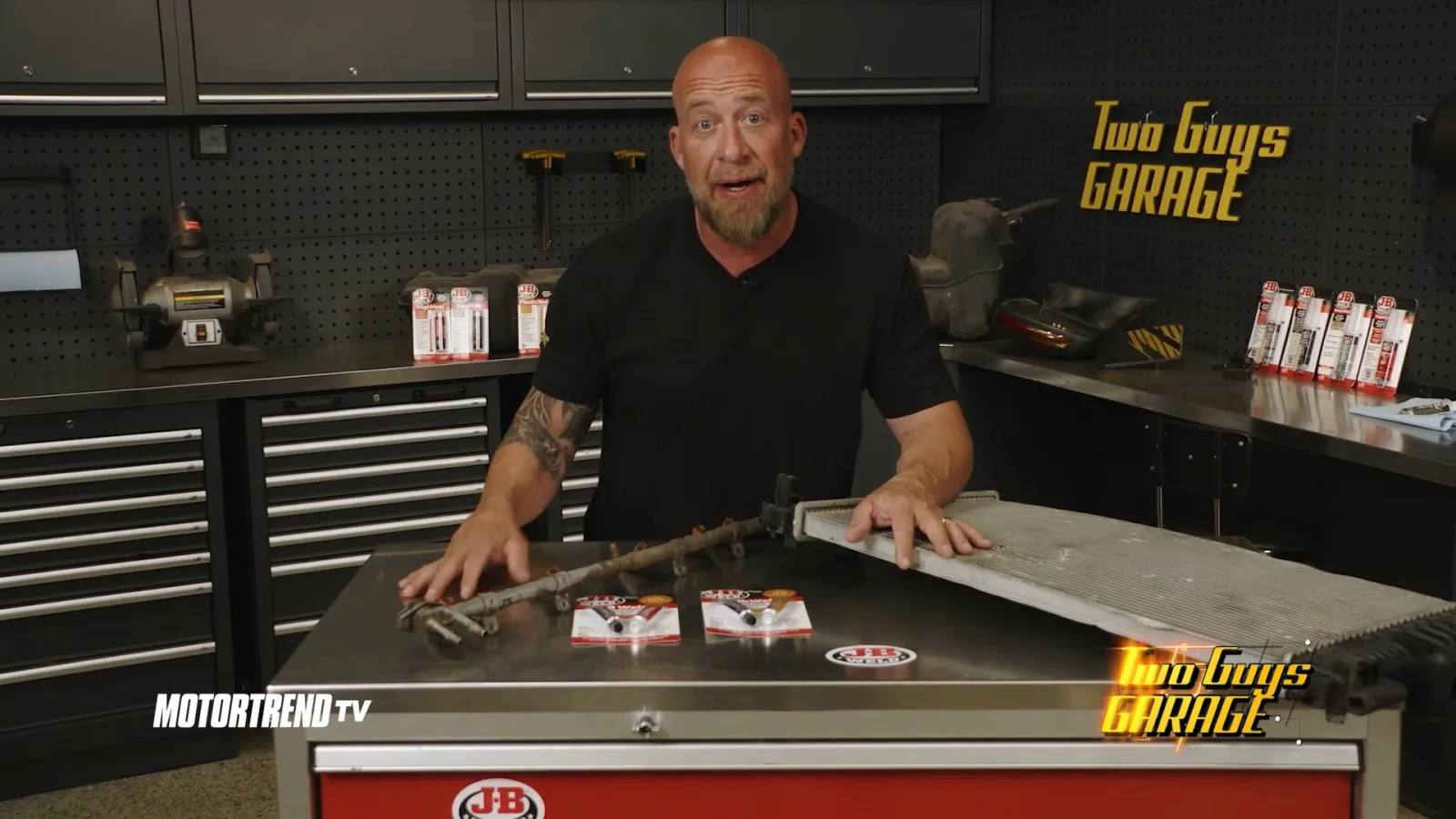 Two Guys Garage ep 2311 Tech Tip: J-B Weld Twin Tubes