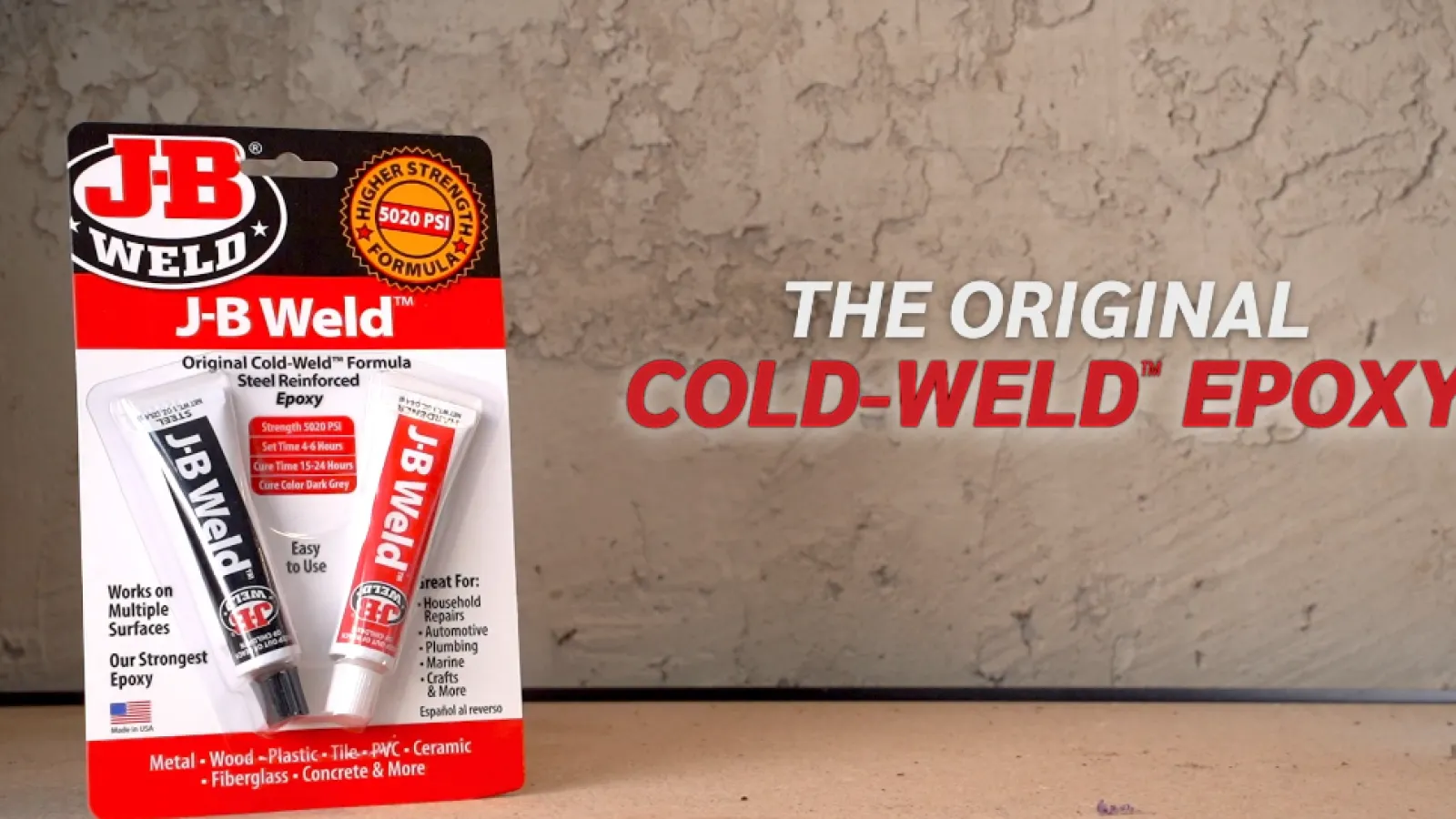 Tutorial: J-B Weld Original Twin Tube Epoxy