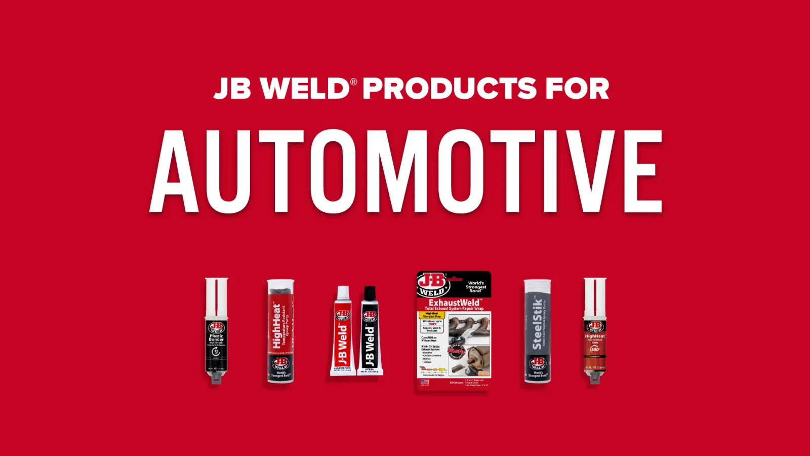 J-B Weld for Automotive Repair