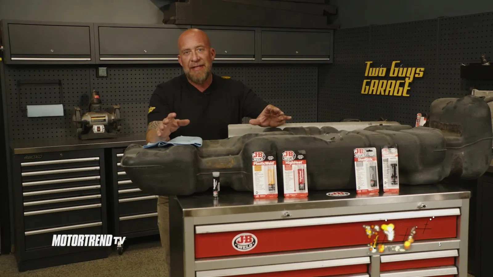 Two Guys Garage ep 2306 Tech Tip: J-B Weld Putty Sticks