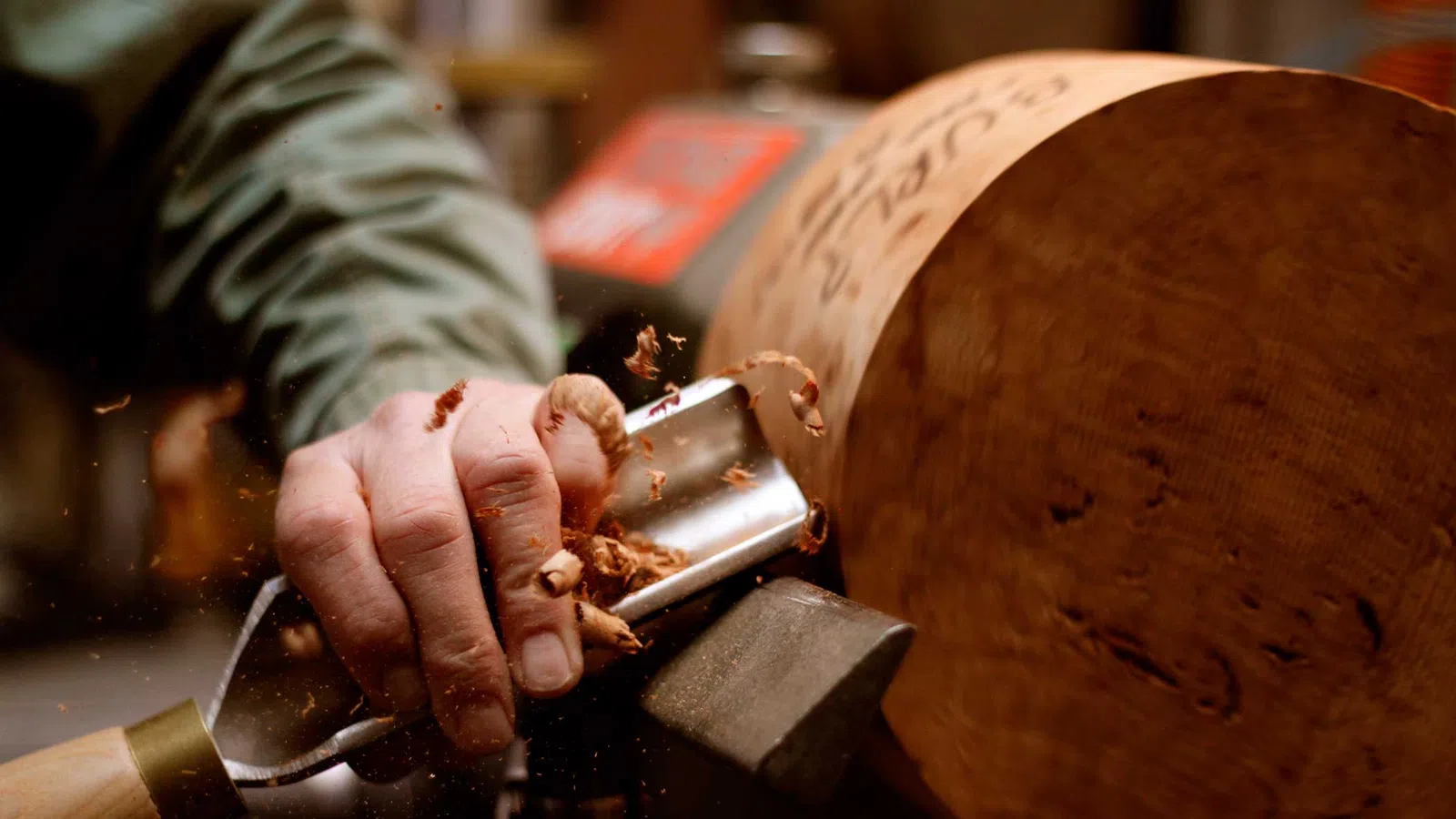 a person using a tool