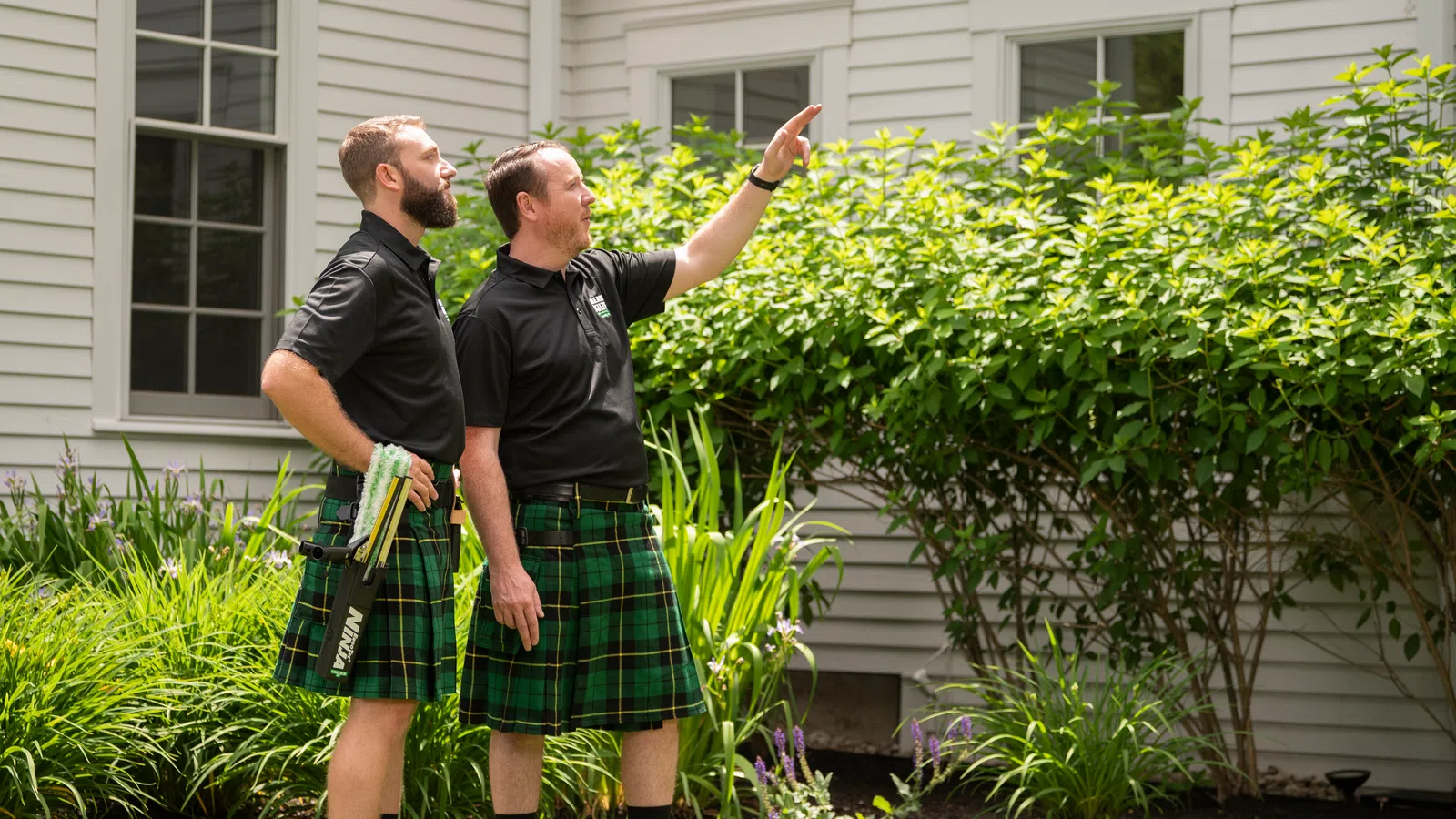 two men in kilts