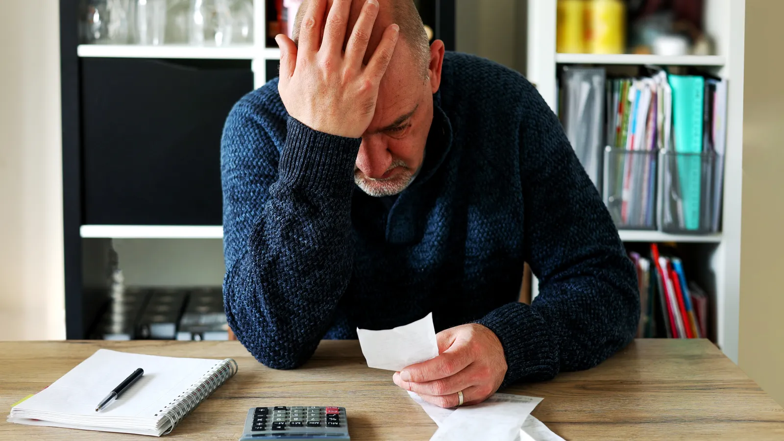 A man dealing with an expensive divorce because of overly aggressive attorneys.