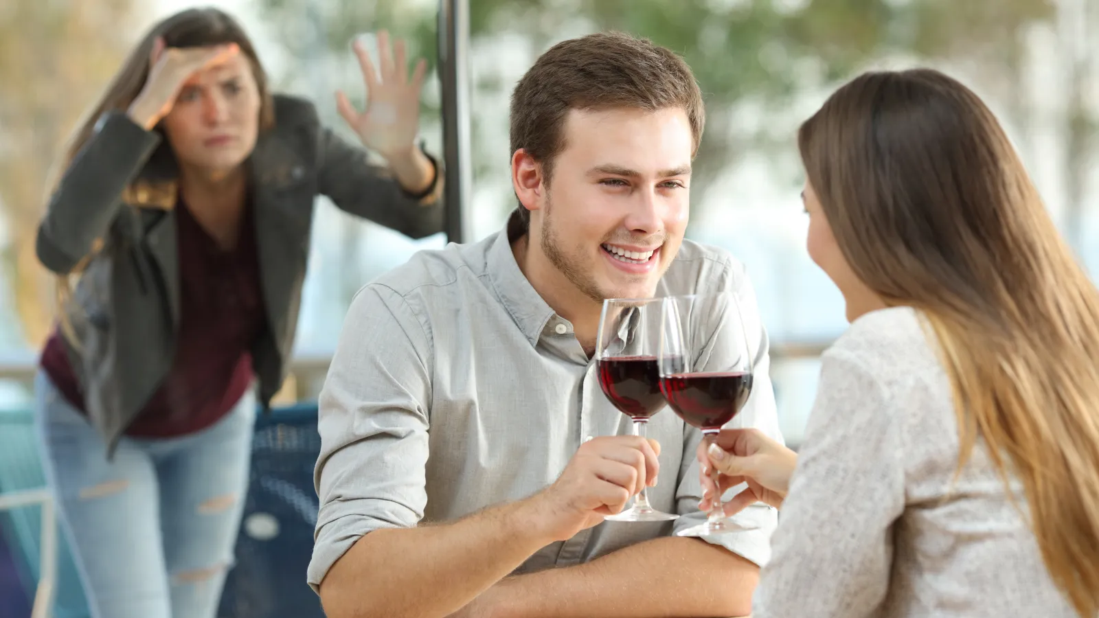Cheating while on a date