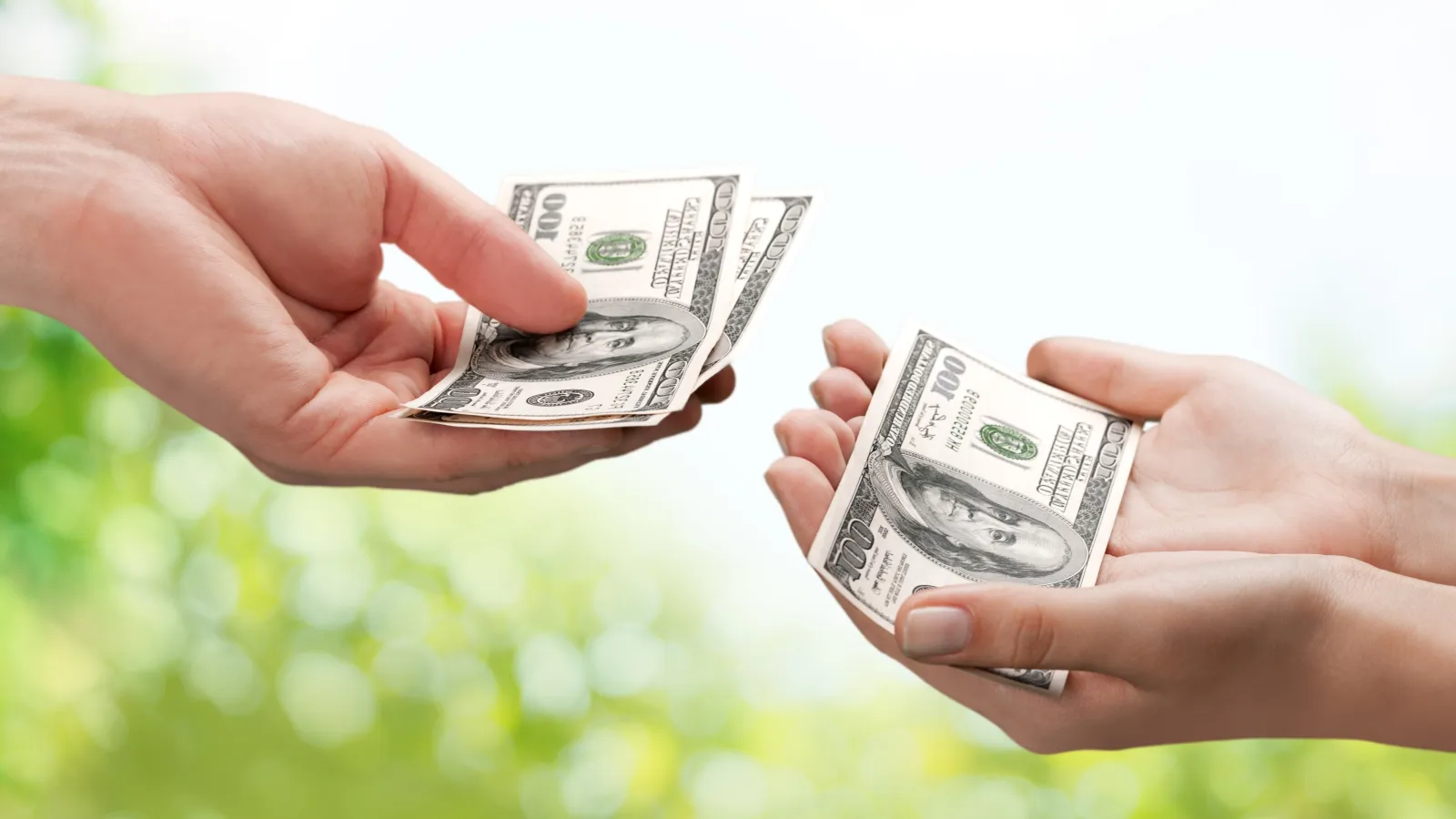 Alimony payment deviation for child support.