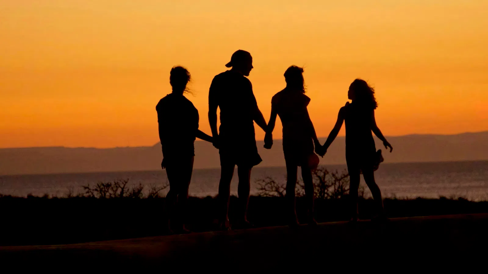 Silhouettes of parents considering using a low income adjustment to lower their child support.