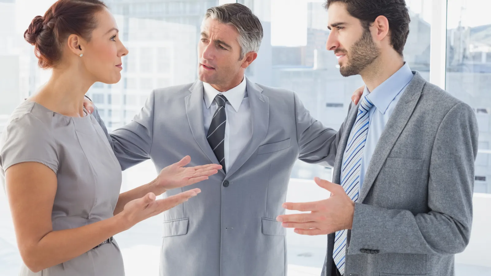 Mediation for a divorce.