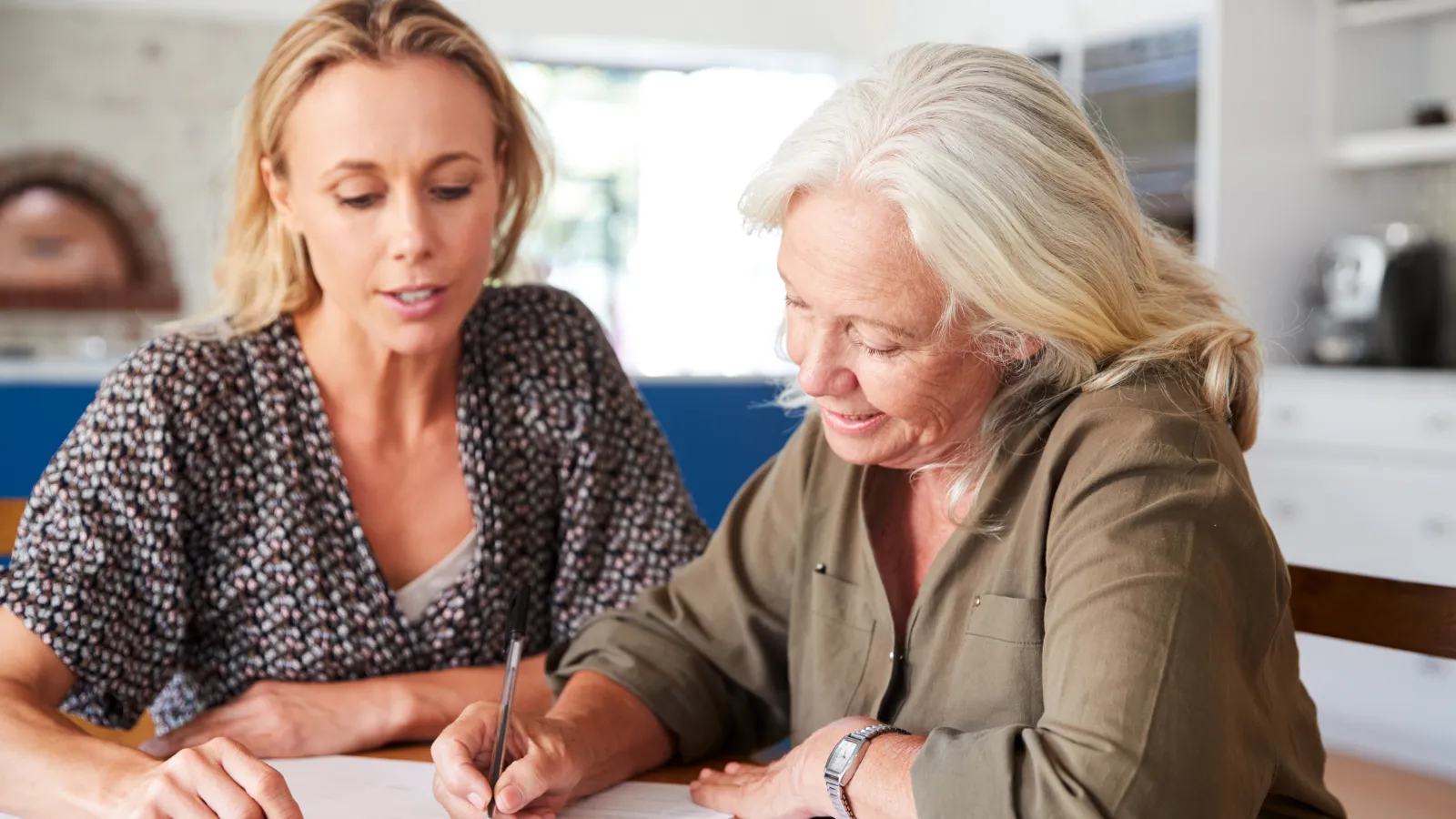 Getting a will made before you die.