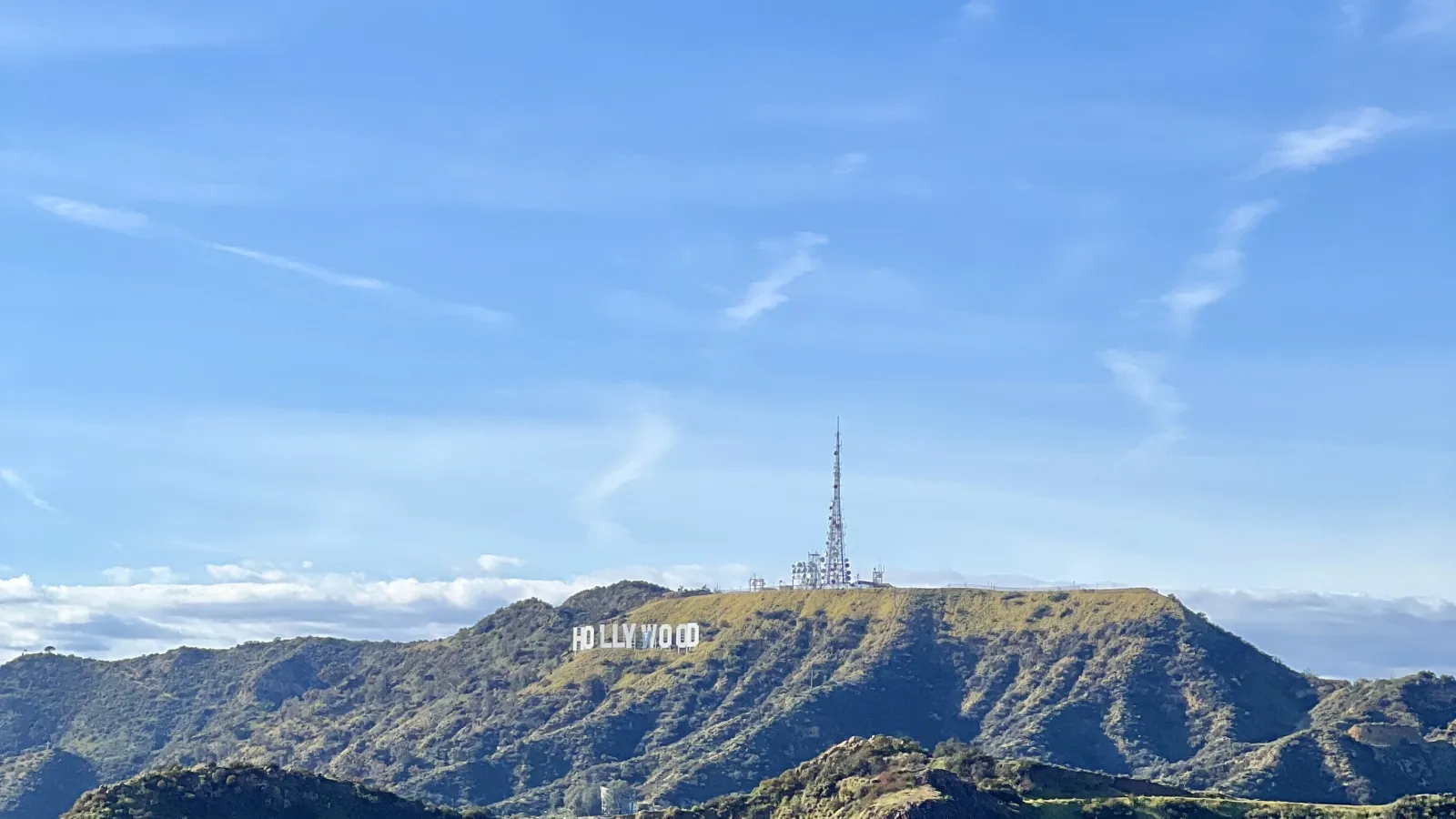 a tower on a hill in California