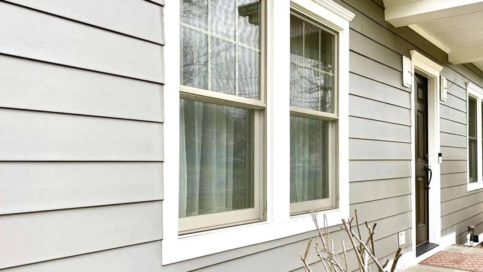 a white house with windows in Marietta, GA