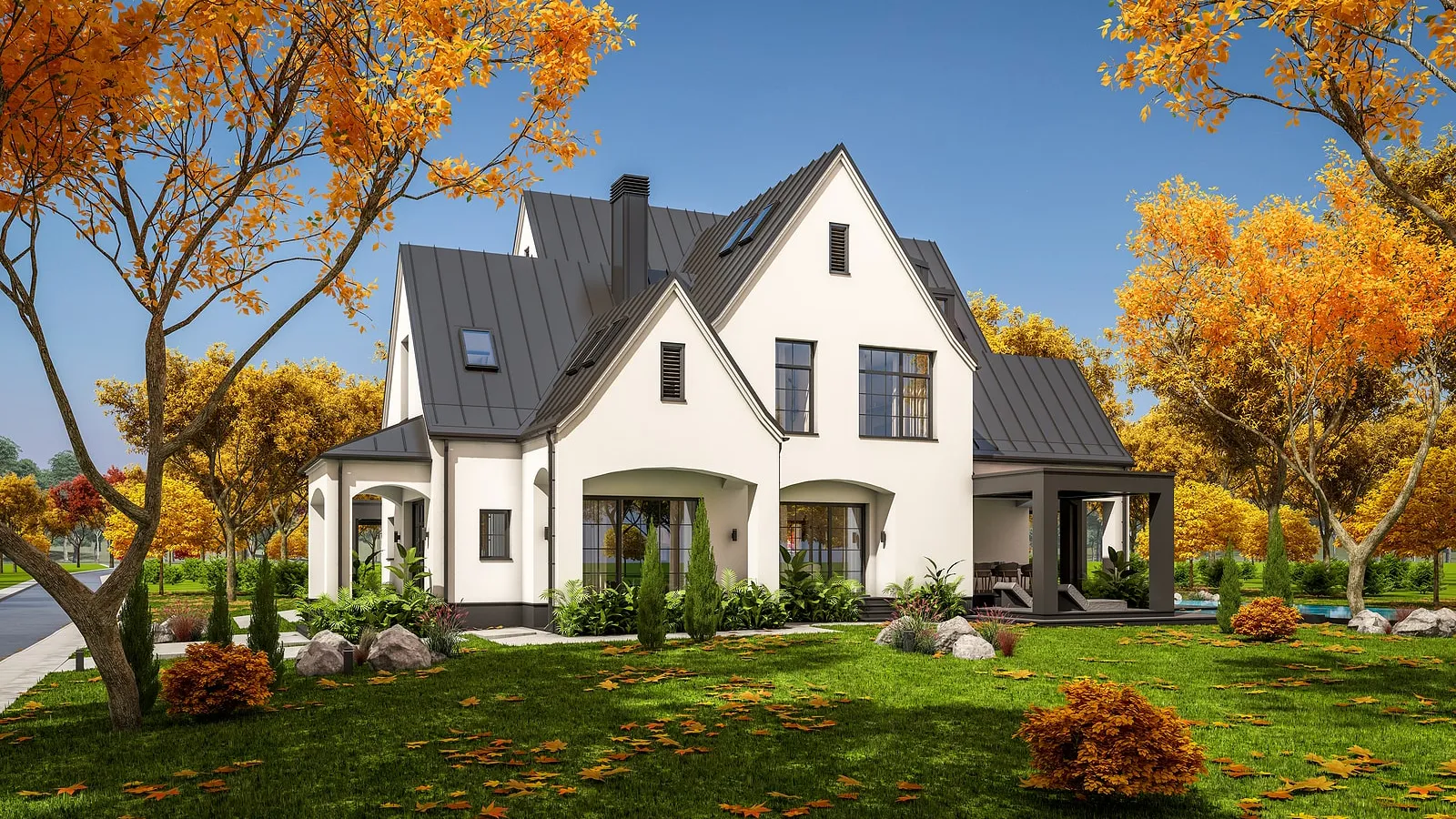 House that had an exterior painting by a painting company in Alpharetta GA