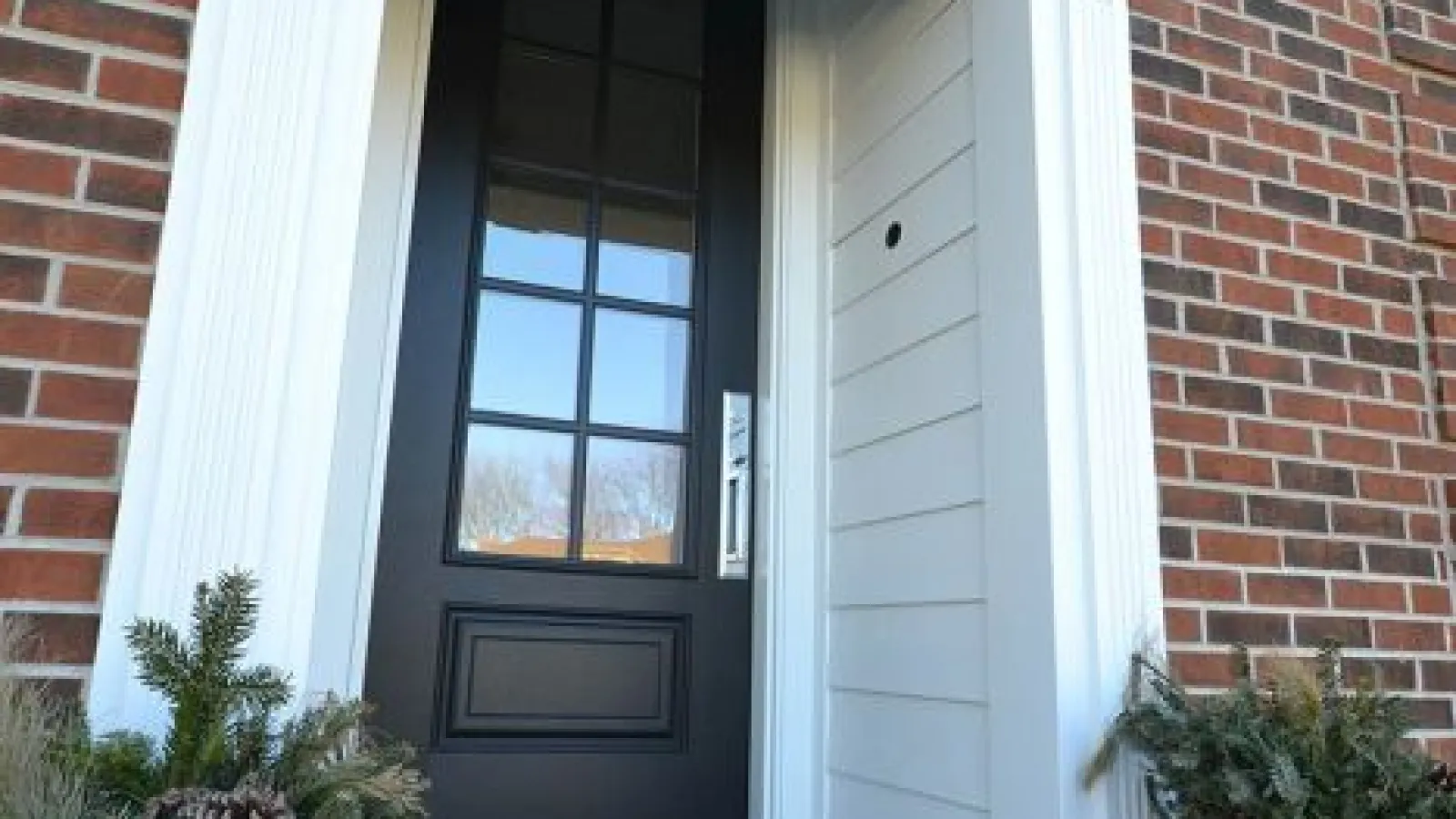 a door in a brick building in Marietta, GA