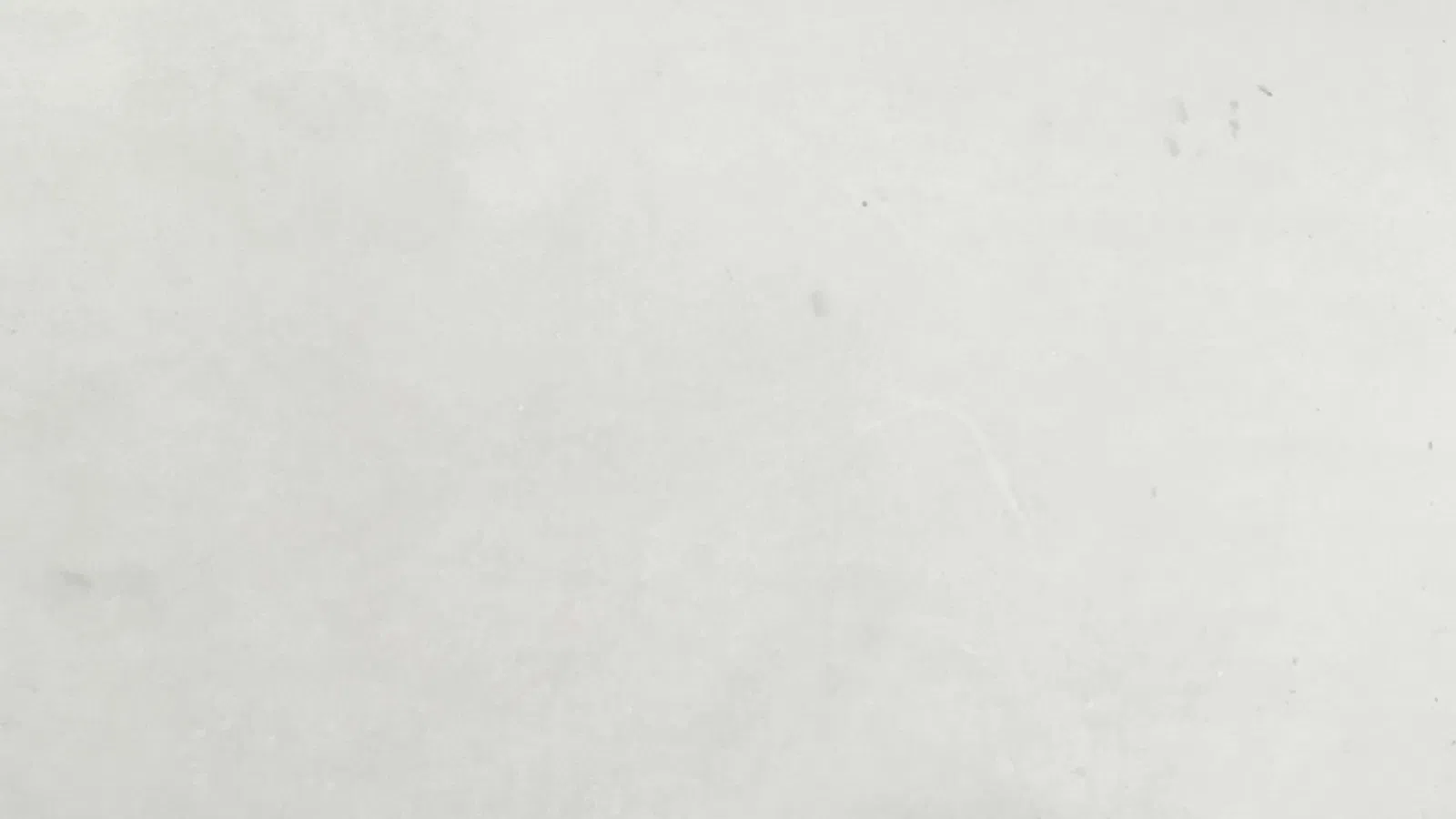 a white surface with a few specks of white powder